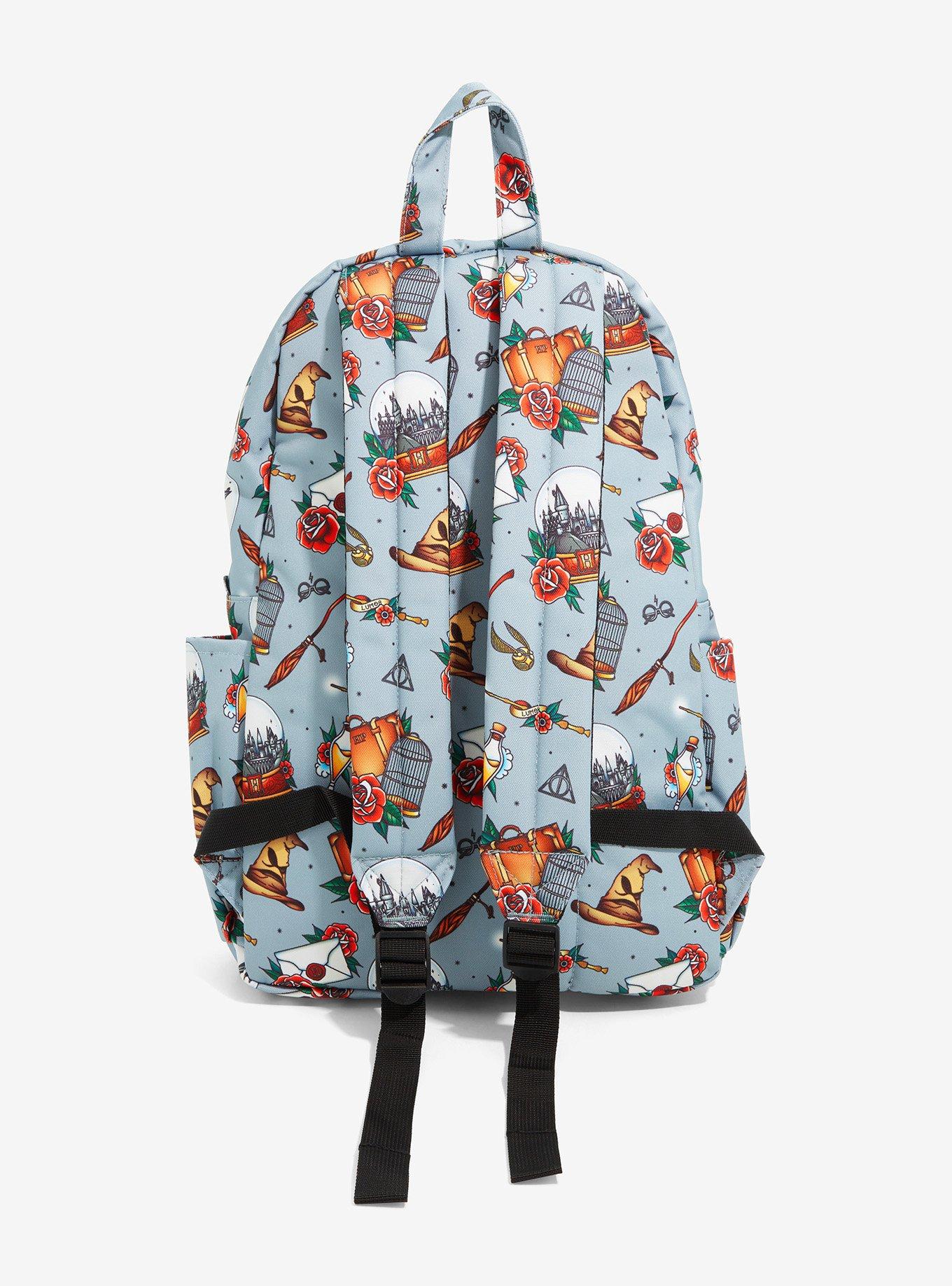 Loungefly Harry Potter Tattoo Icons Mini Backpack, , alternate