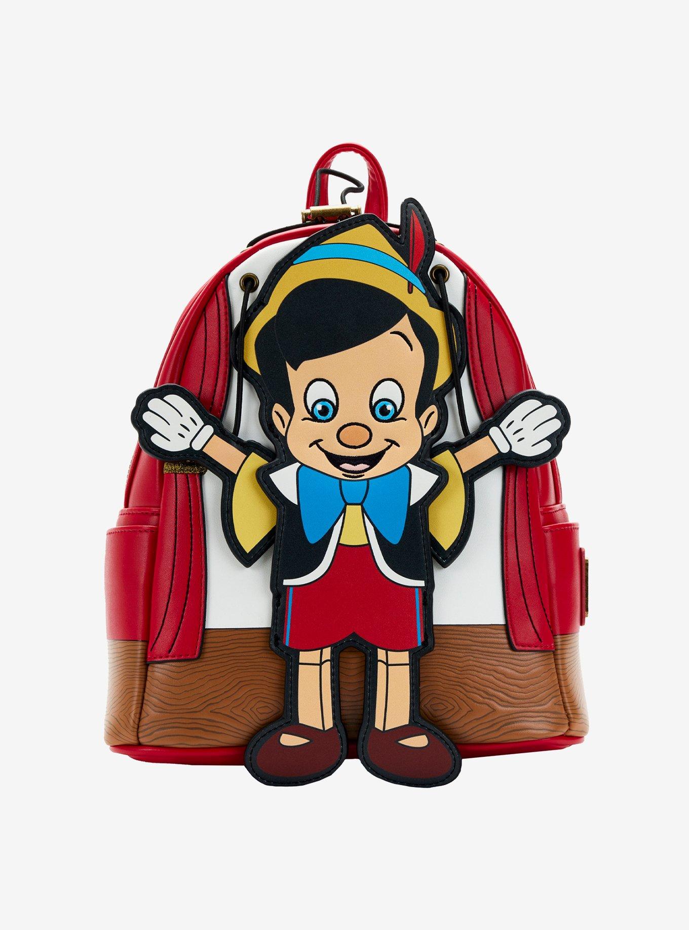 Loungefly Disney Pinocchio Dancing Mini Backpack, , alternate