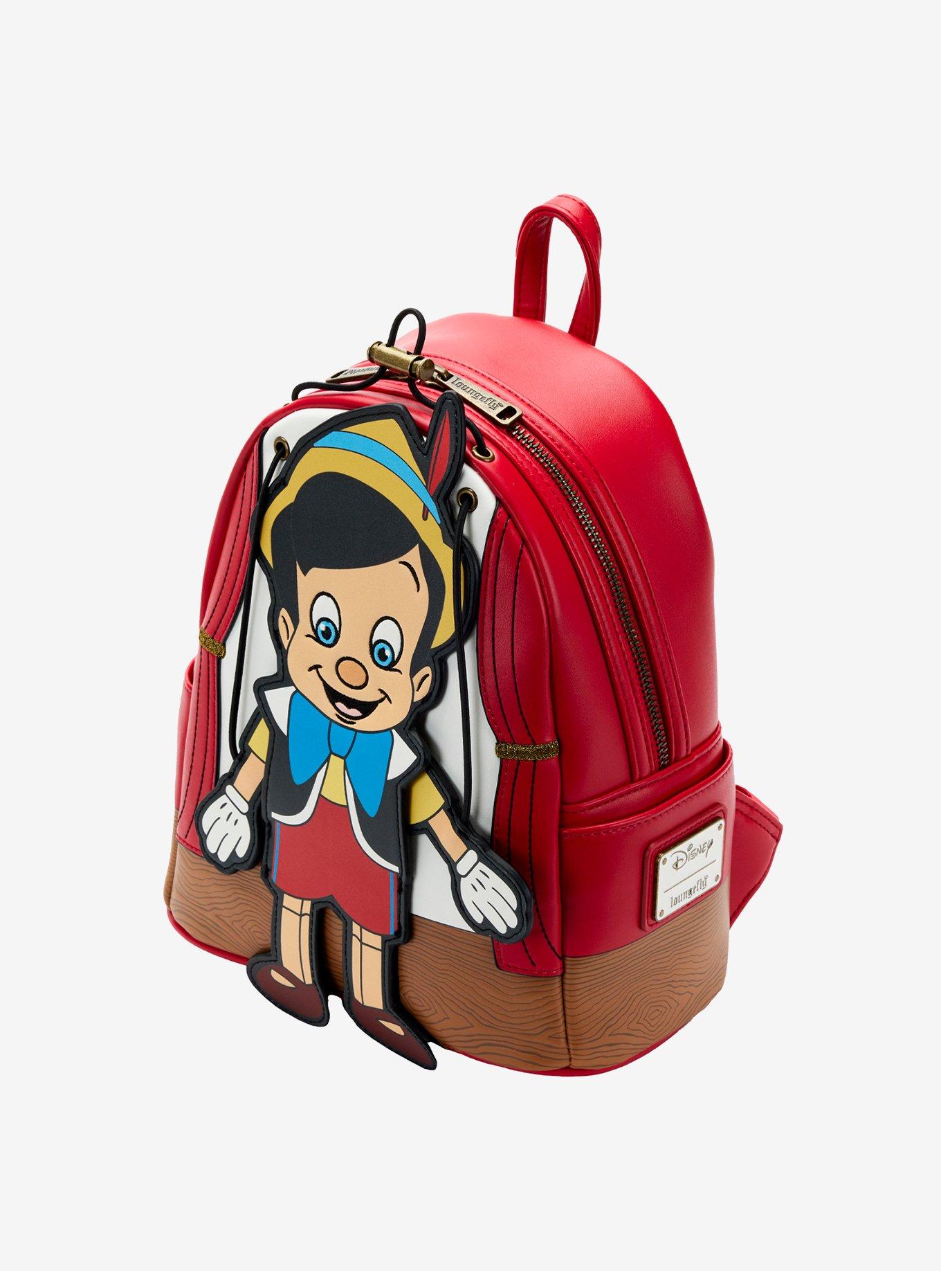 Loungefly Disney Pinocchio Dancing Mini Backpack, , alternate