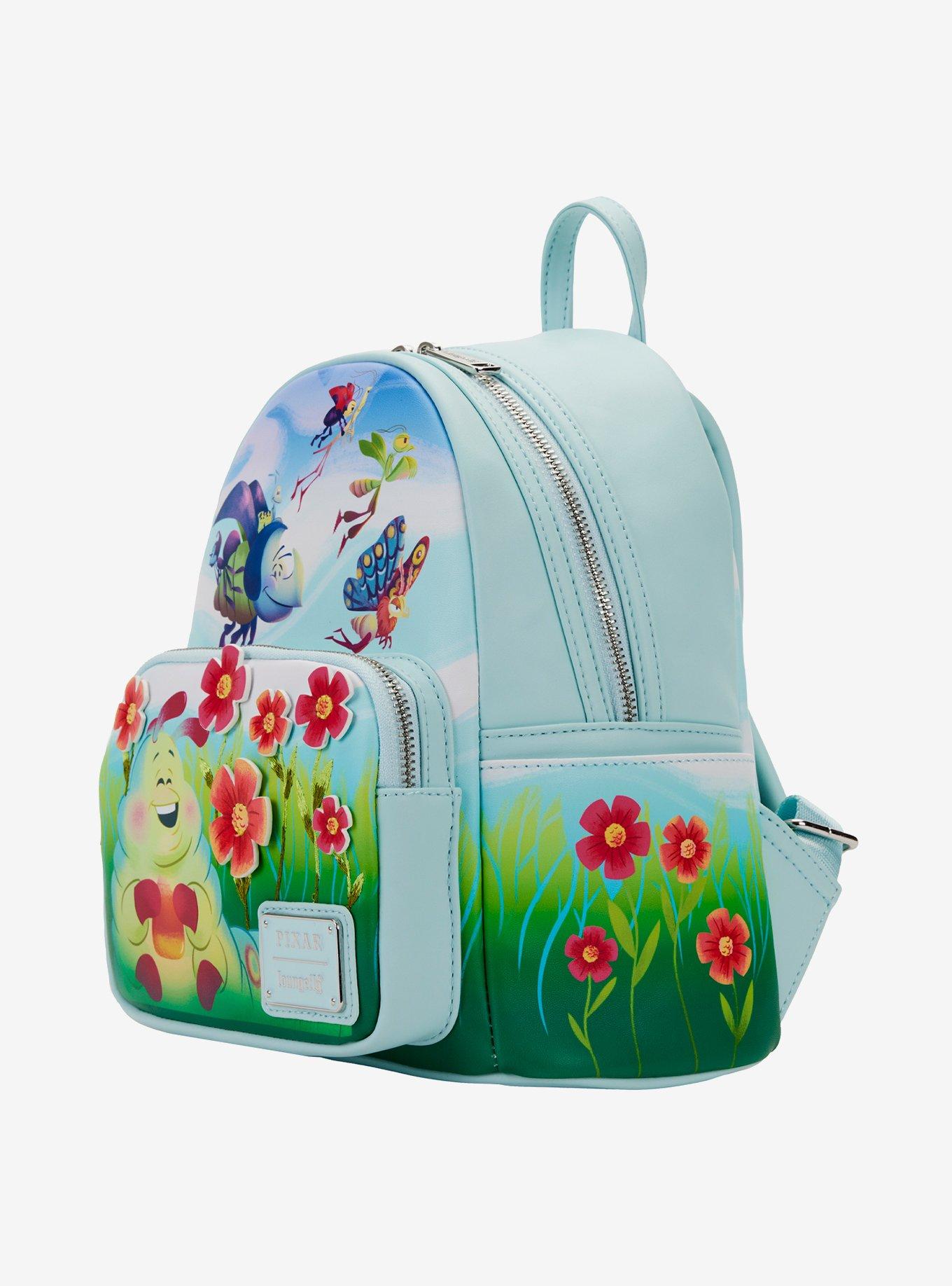 Loungefly Disney Pixar A Bug's Life Heimlich Flower Mini Backpack, , alternate