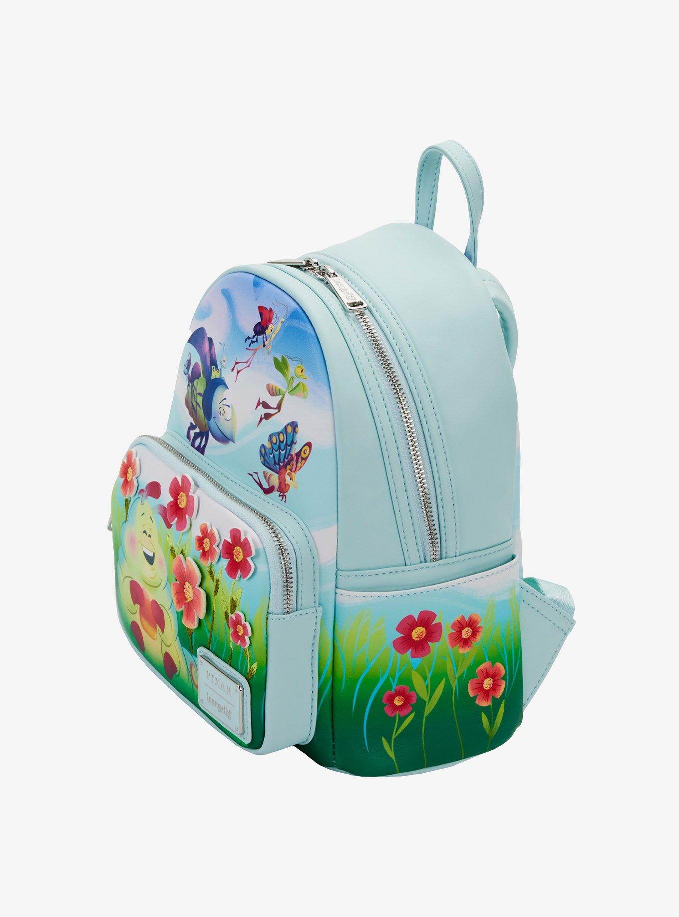 Loungefly Disney Pixar A Bug's Life Heimlich Flower Mini Backpack, , alternate