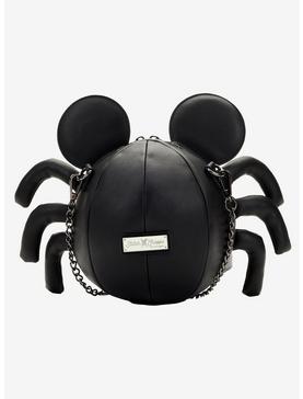Loungefly Disney Mickey Mouse Spider Glow-In-The-Dark Crossbody Bag, , hi-res