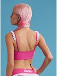 Barbie Pink & White Ruffle Swim Top, MULTI, alternate