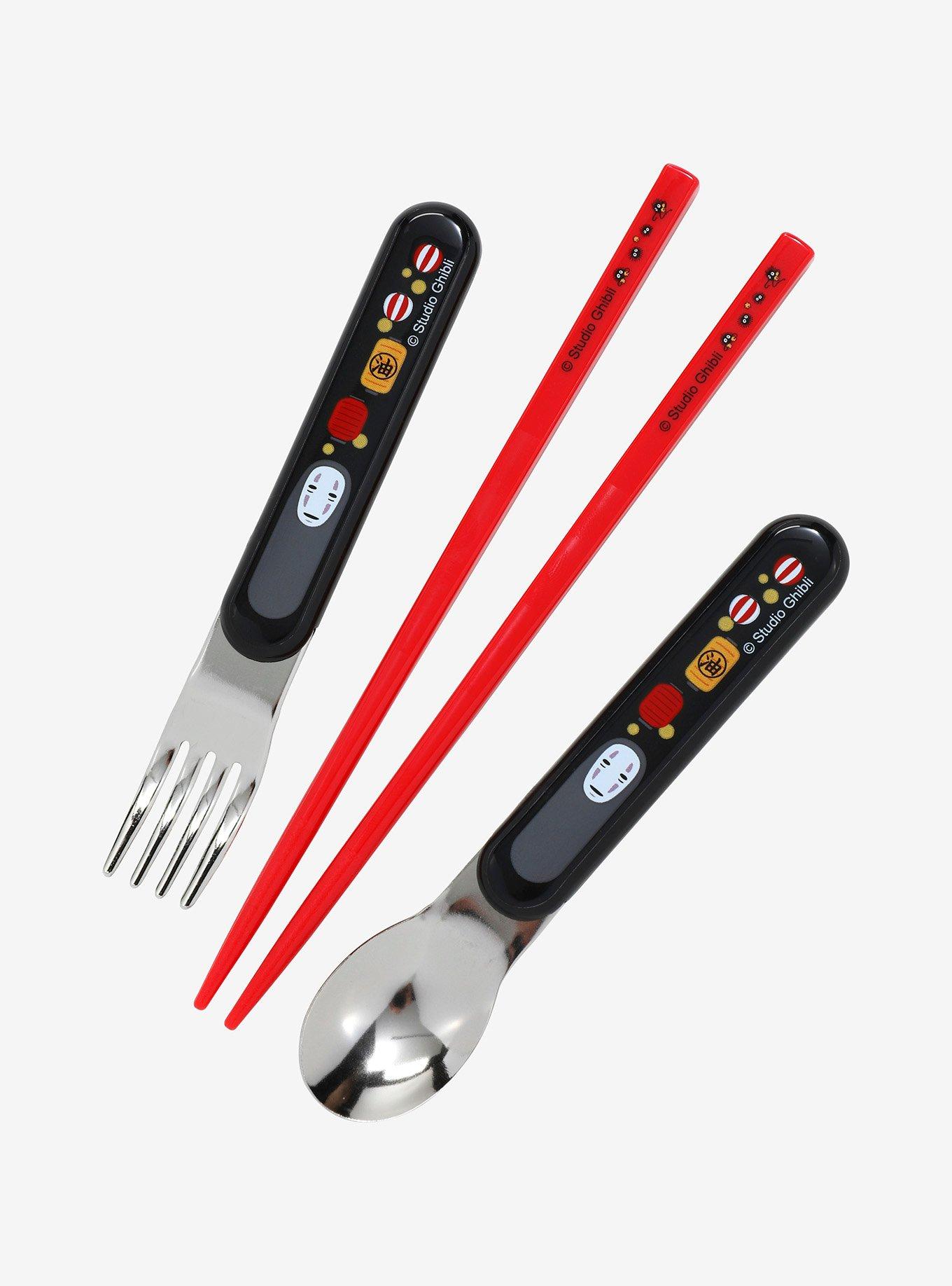 Studio Ghibli Spirited Away No-Face Lantern Utensil Set, , alternate