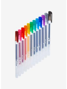 Rainbow Strawberry Scented Gel Pen Set, , hi-res