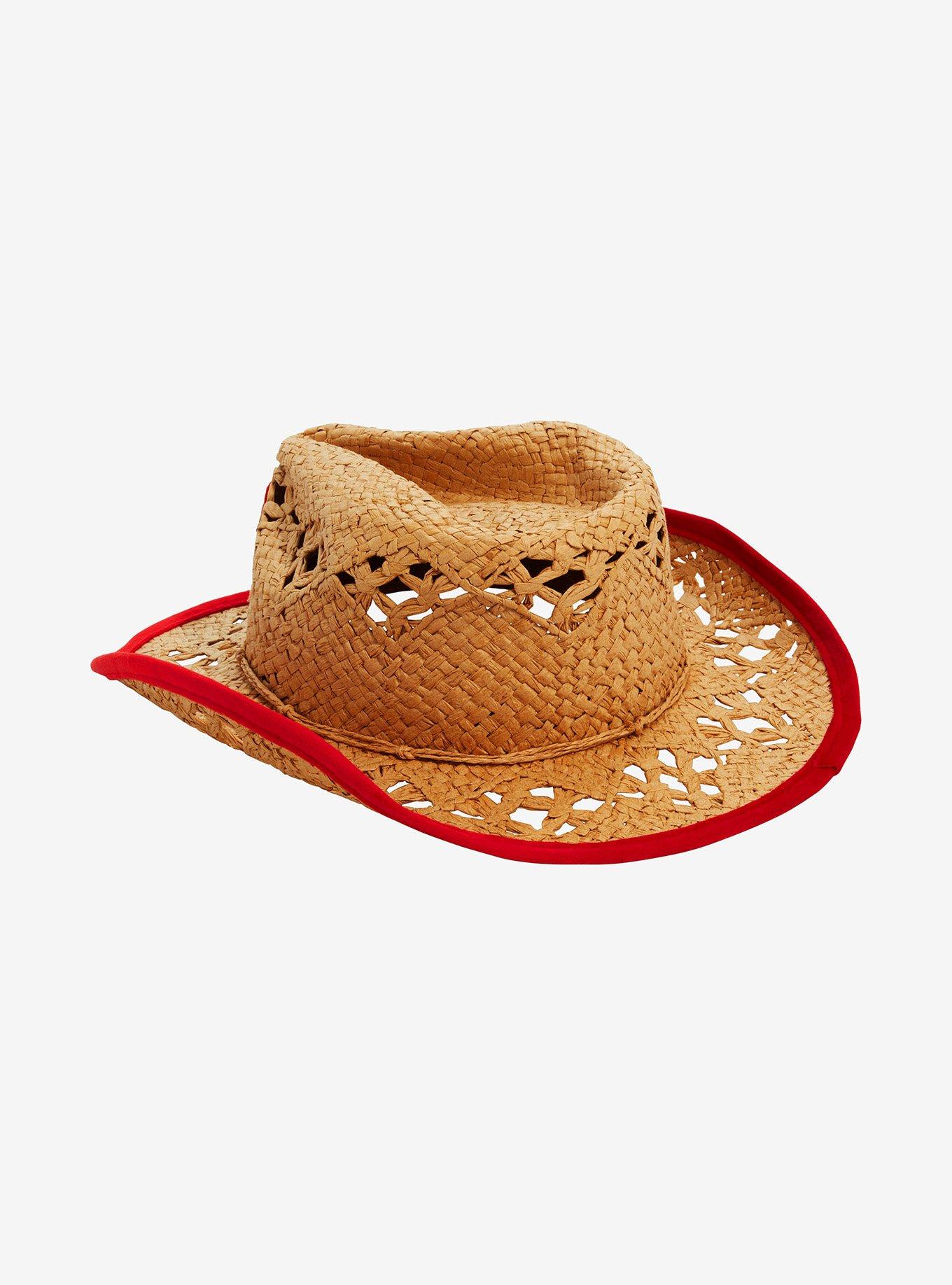 Hello Kitty Straw Cowboy Hat, , alternate