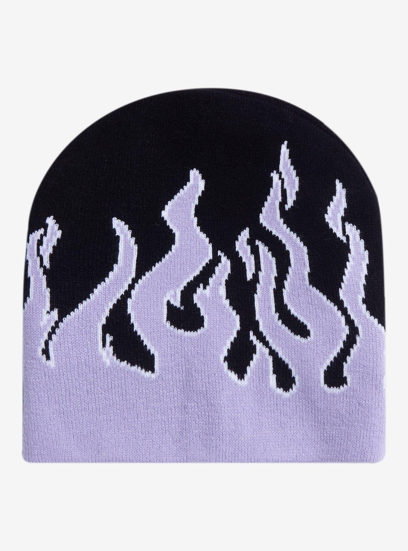 Kuromi Flame Reversible Beanie, , alternate