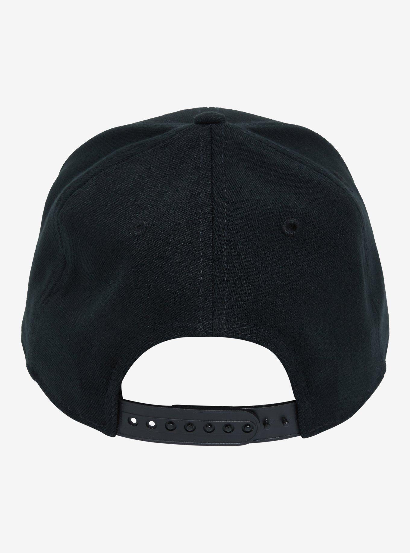The Legend Of Zelda Black Triforce Snapback Hat, , alternate