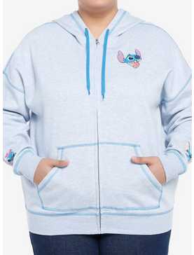 Her Universe Disney Stitch Character Mashup Hoodie Plus Size, , hi-res
