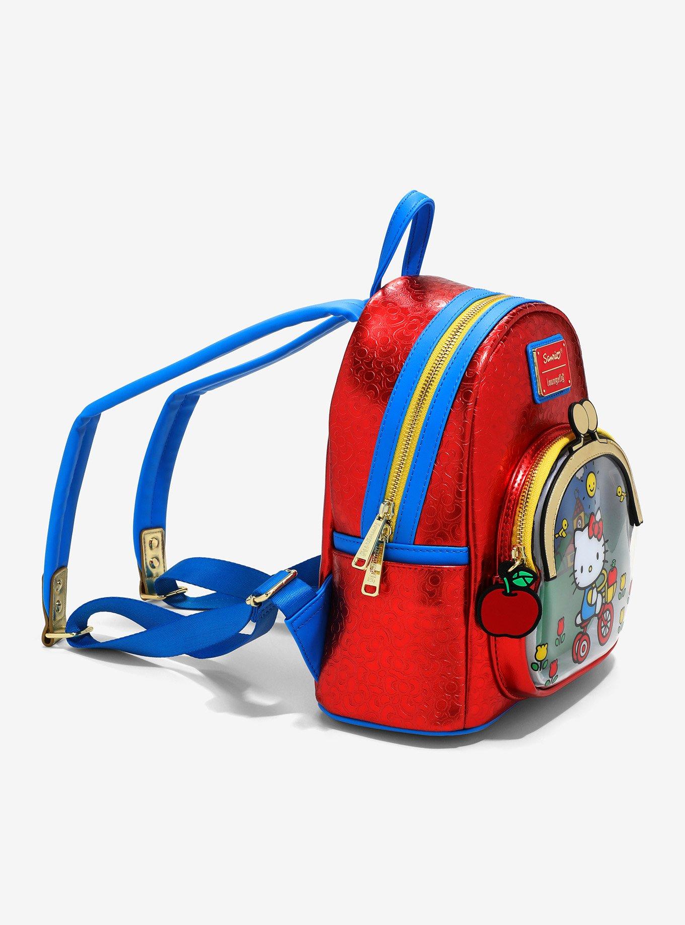 Loungefly Sanrio Hello Kitty 50th Anniversary Red Mini Backpack, , alternate