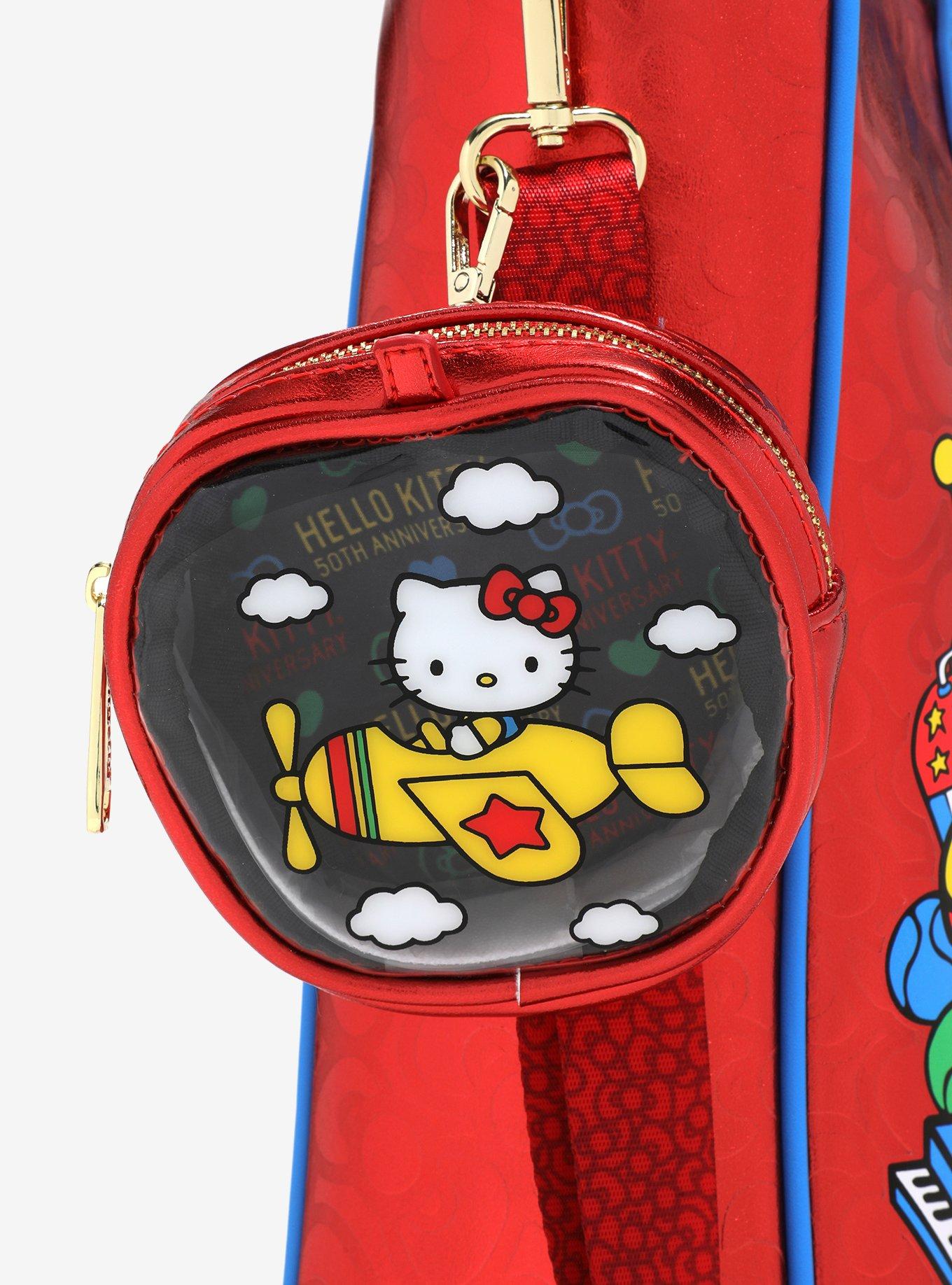 Loungefly Sanrio Hello Kitty 50th Anniversary Tote Bag and Coin Purse, , alternate