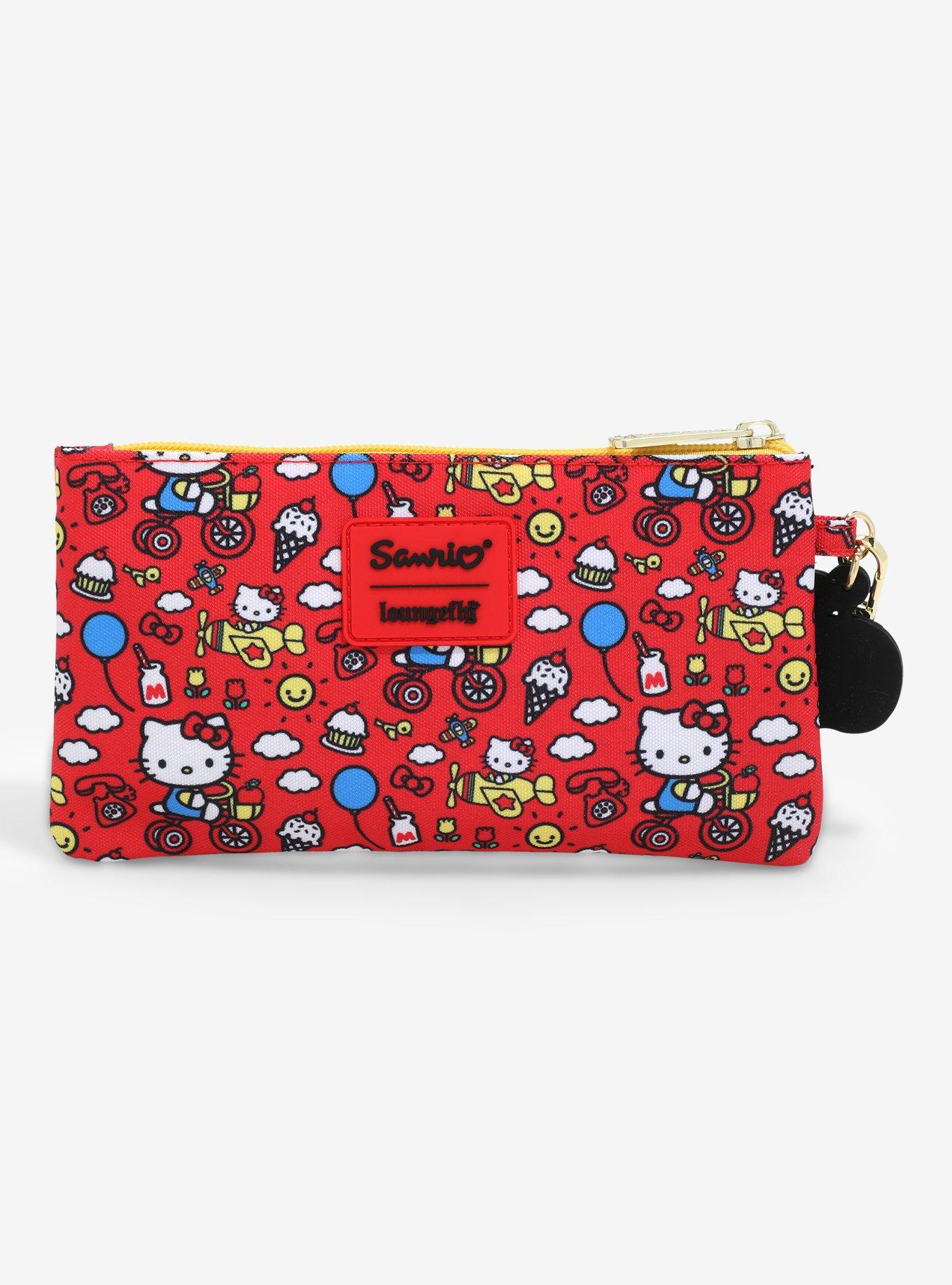 Loungefly Sanrio Hello Kitty 50th Anniversary Allover Print Wristlet