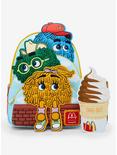 Loungefly McDonald's Fry Guys Tiered Pocket Mini Backpack, , alternate