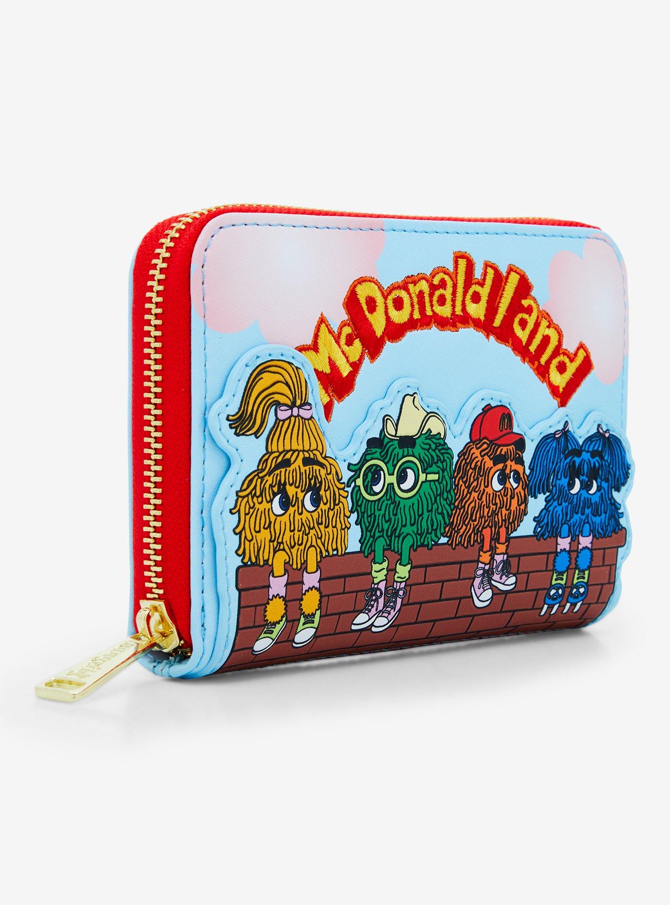 【LOUNGE FLY】McDonald's Fry Guys ウォレット 財布 LOUNGE FLY】マクドナルド Fry Guys ジップ ウォレット