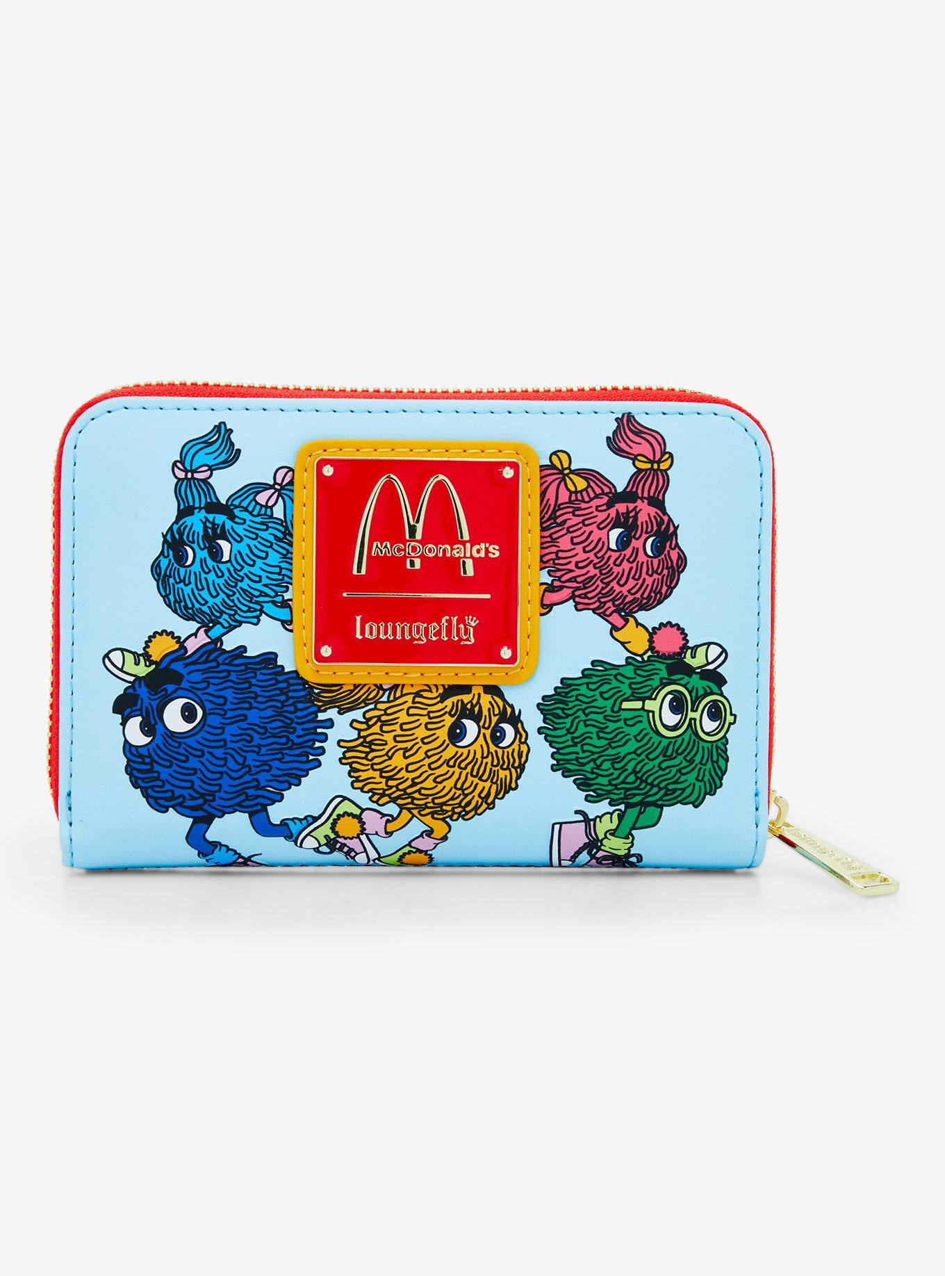 【LOUNGE FLY】McDonald's Fry Guys ウォレット 財布 Loungefly McDonald's McDonaldland Fry Guys Zip Wallet | BoxLunch