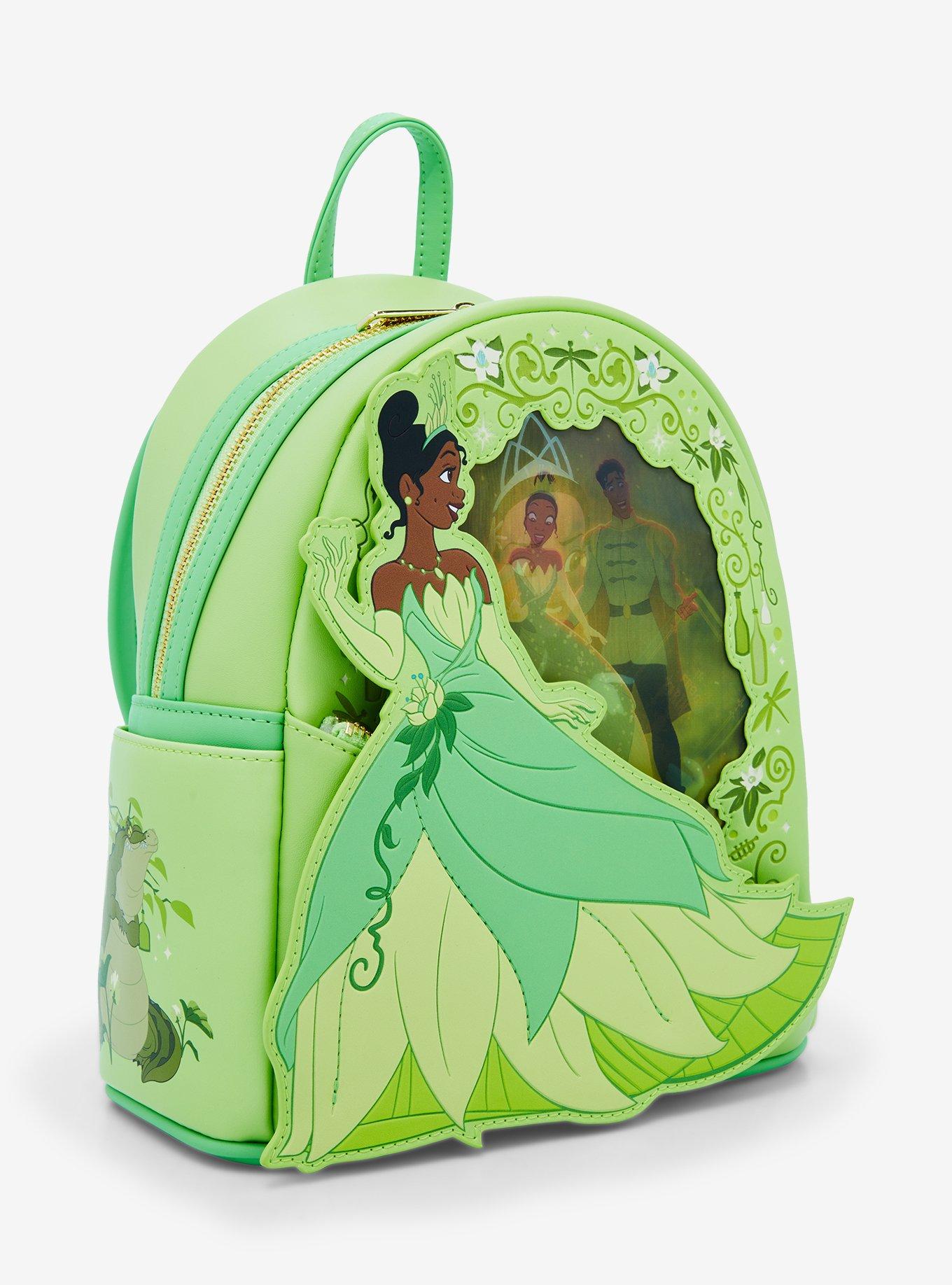Loungefly Disney The Princess and the Frog Tiana Lenticular Portrait Mini Backpack, , alternate