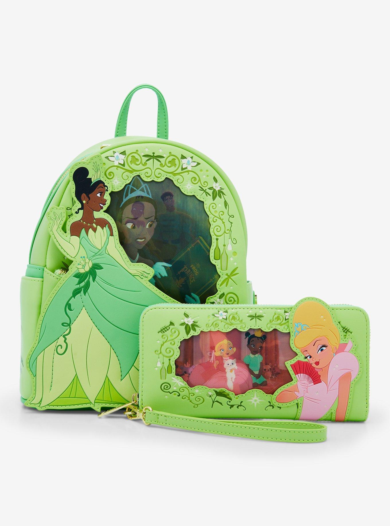 Loungefly Disney The Princess and the Frog Tiana Lenticular Portrait Mini Backpack, , alternate
