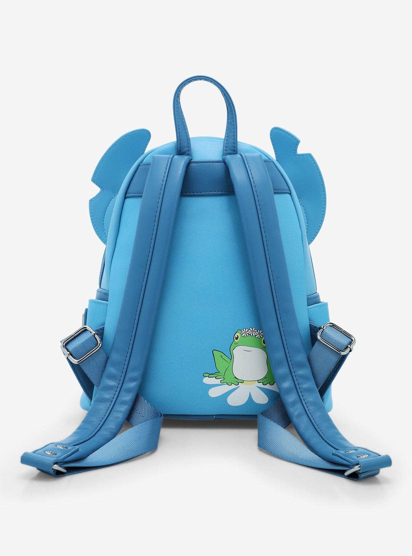 Loungefly Disney Lilo & Stitch Frog Duckling Springtime Mini Backpack, , alternate