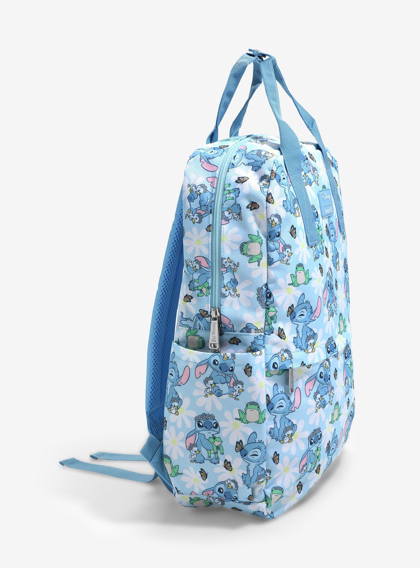 Loungefly Lilo & Stitch Springtime Allover Print Backpack, , alternate