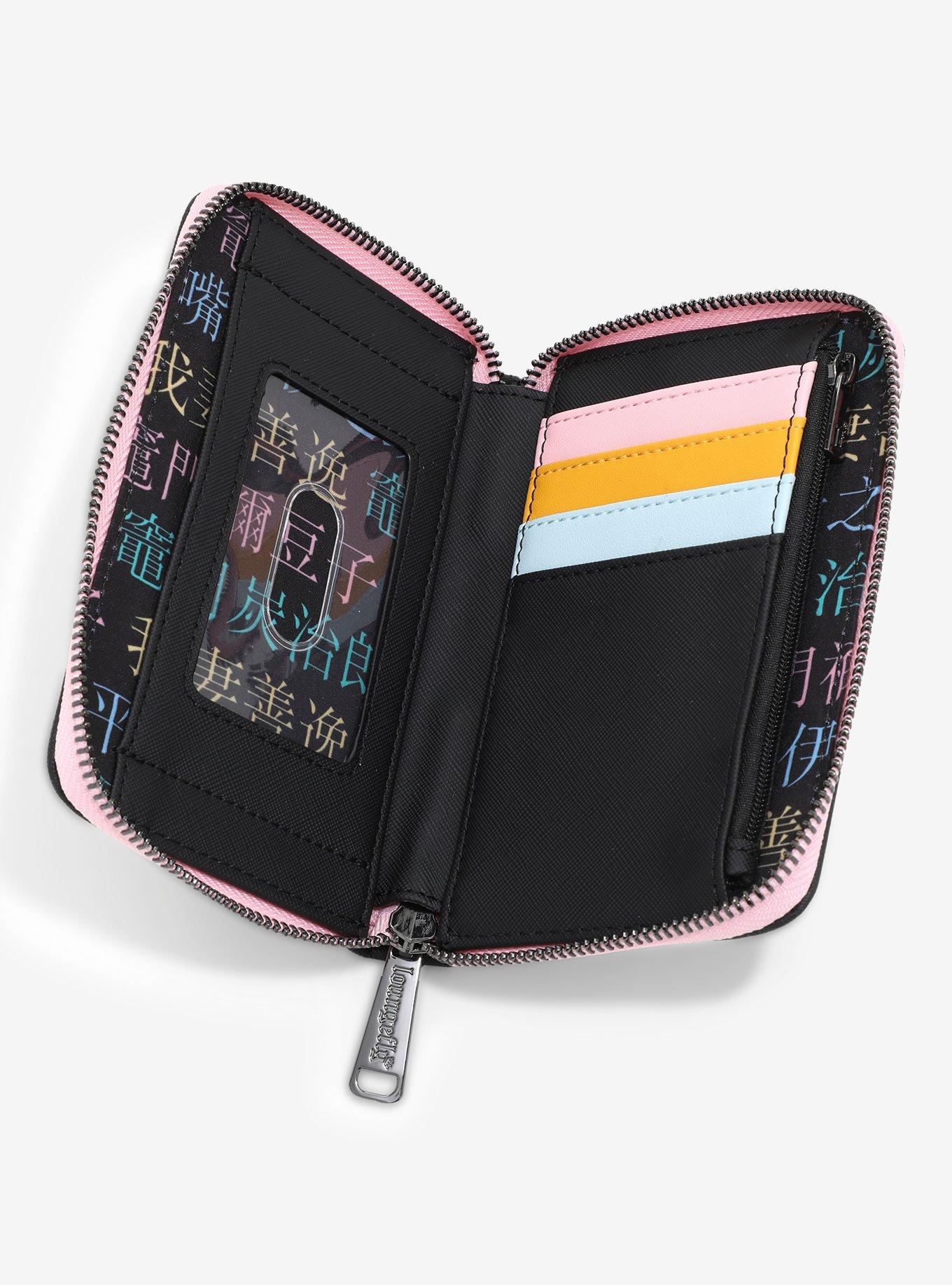 Loungefly Demon Slayer: Kimetsu no Yaiba Character Zip Wallet, , alternate