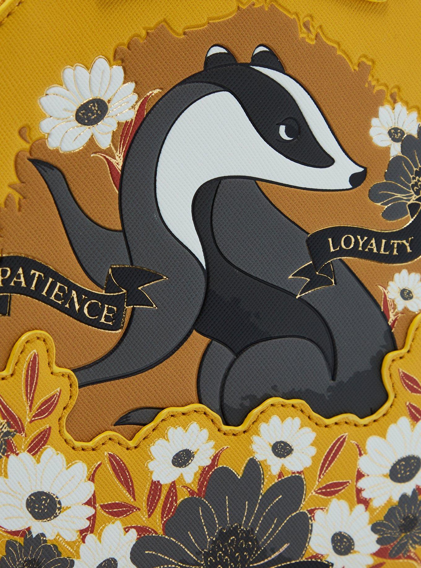 Loungefly Harry Potter Hufflepuff House Mini Backpack - BoxLunch Exclusive, , alternate