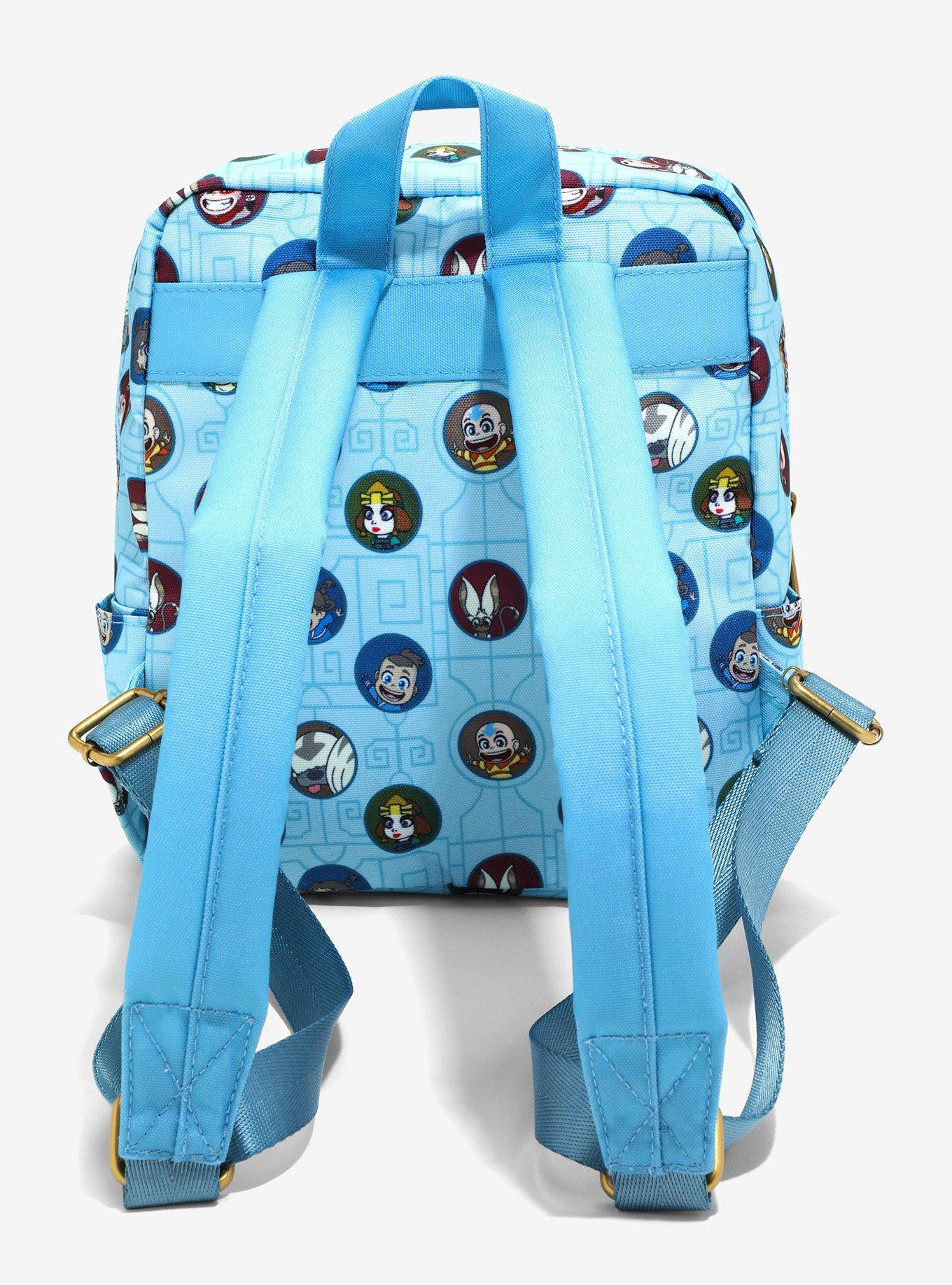 Loungefly Avatar: The Last Airbender Character Allover Print Mini Backpack, , alternate