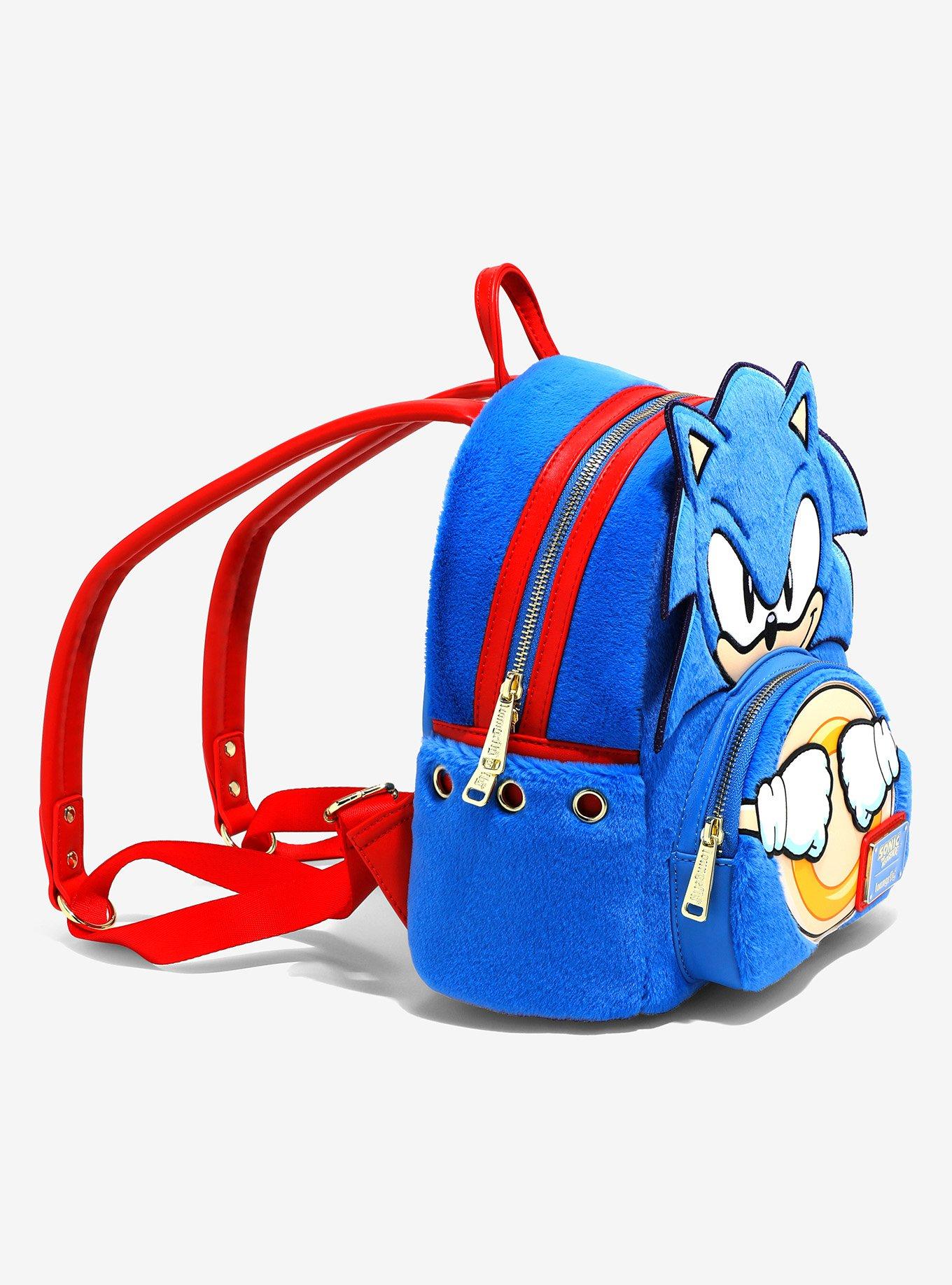 Loungefly Sonic the Hedgehog Figural Blue Backpack