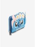 Loungefly Disney Stitch Flower Crown Zipper Wallet, , alternate