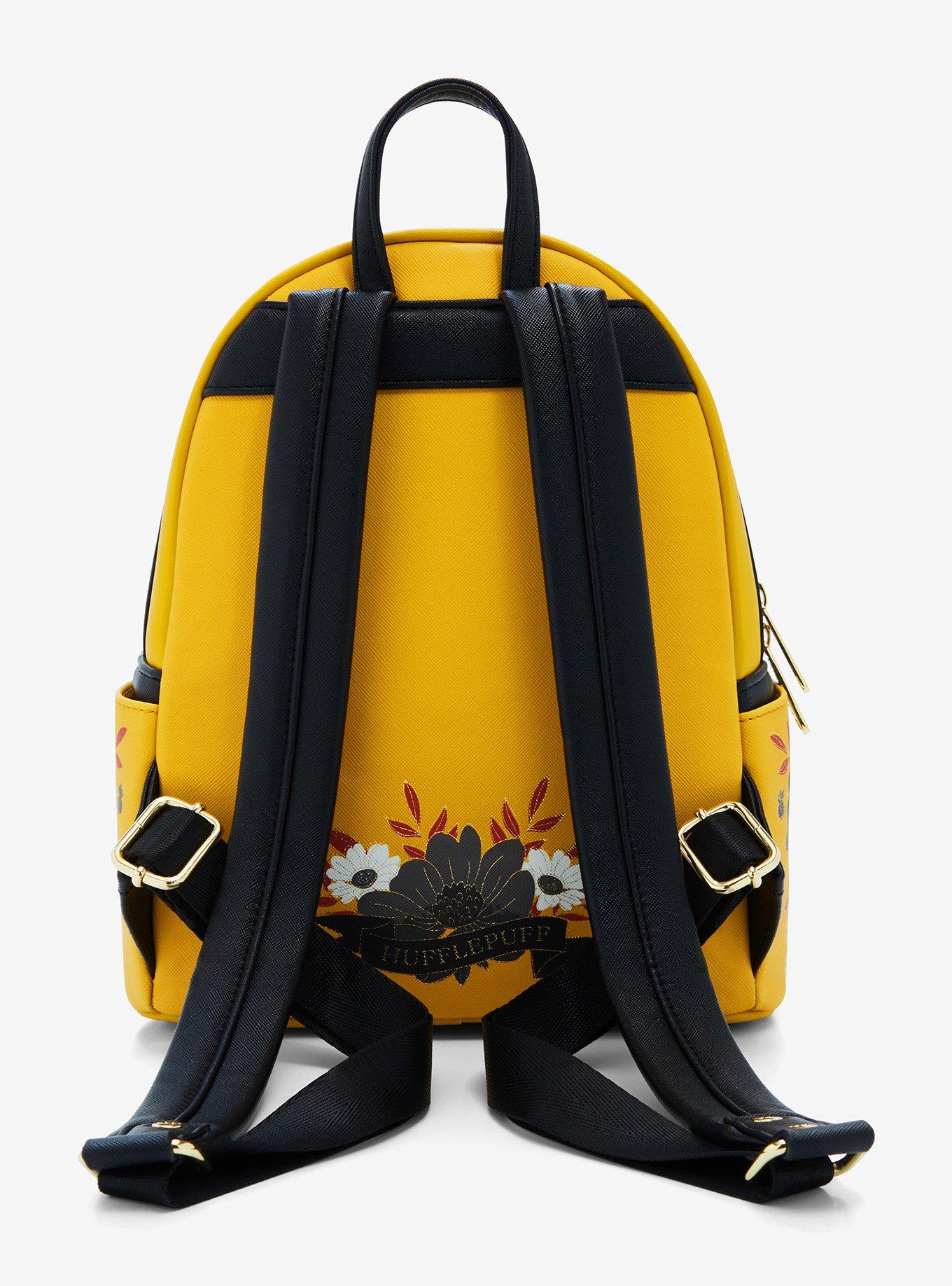 Loungefly Harry Potter Hufflepuff Floral Mini Backpack, , alternate