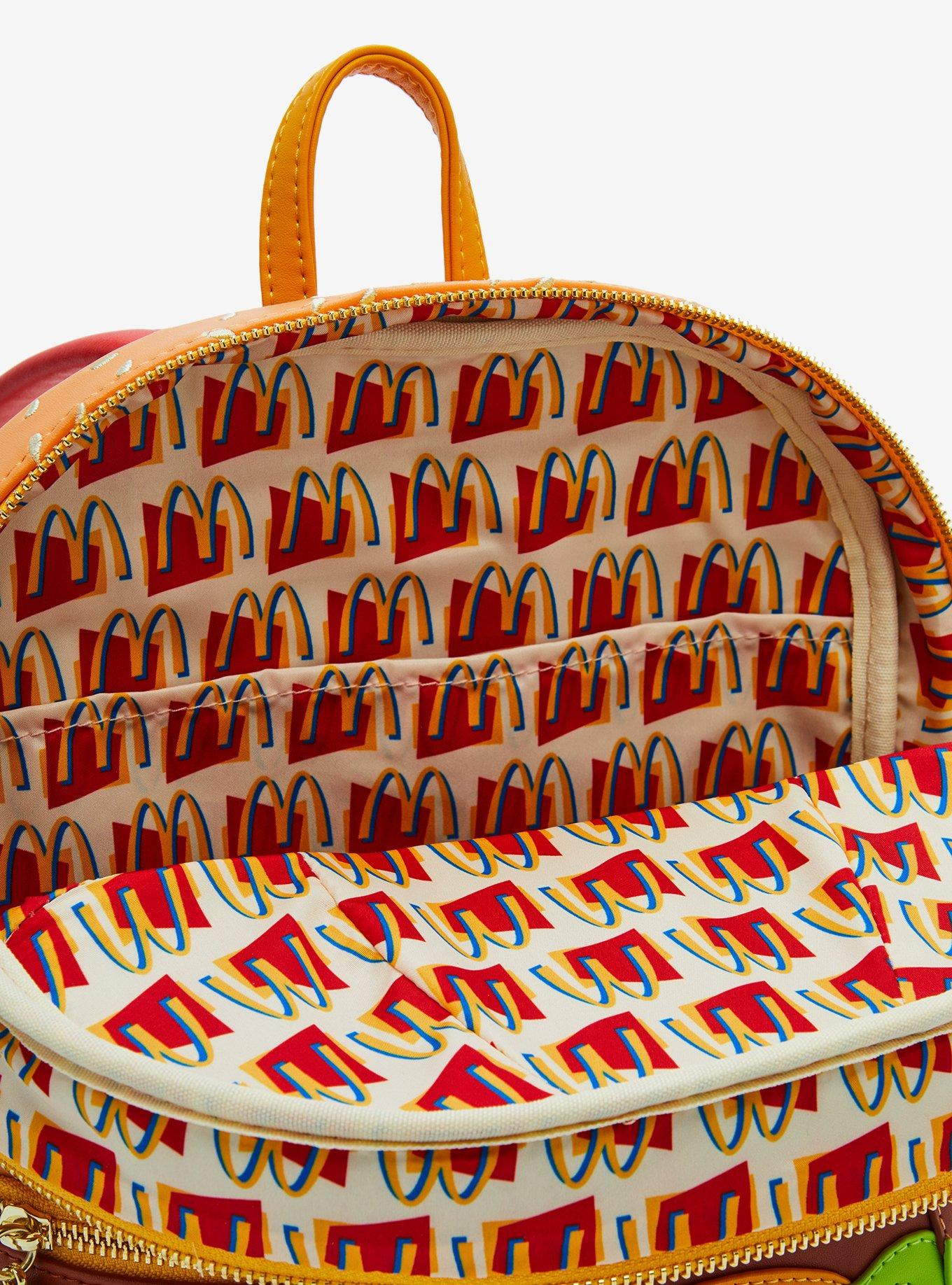 Loungefly McDonald's Big Mac Mini Backpack, , alternate