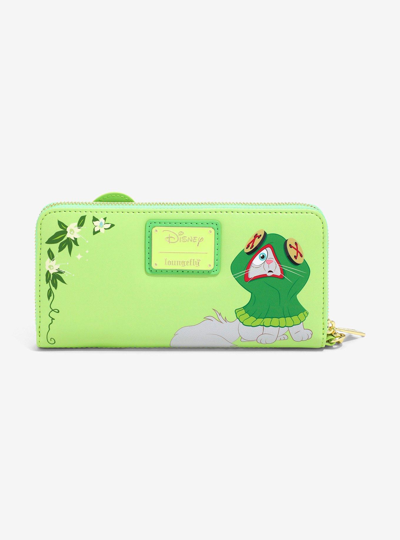 Loungefly Disney The Princess And The Frog Lottie & Tiana Zipper Wallet, , alternate
