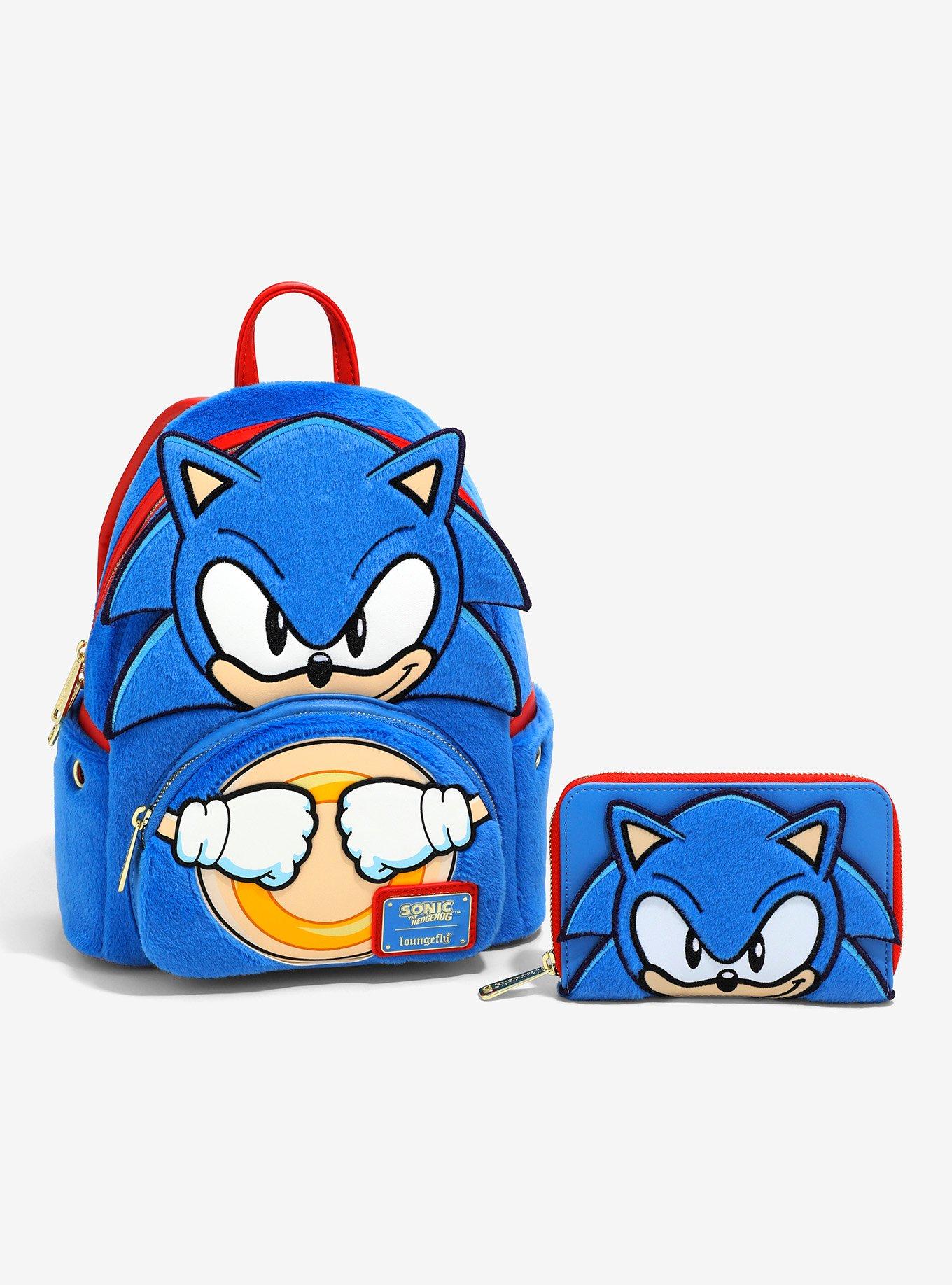 Loungefly Sonic The Hedgehog Ring Figural Mini Backpack, , alternate