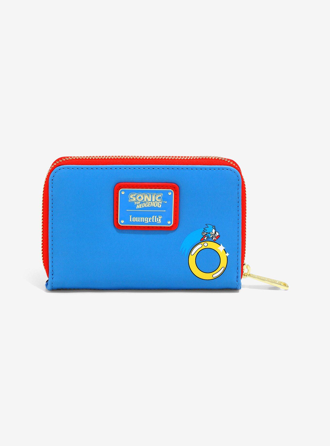 Loungefly Sonic The Hedgehog Figural Zipper Wallet, , hi-res