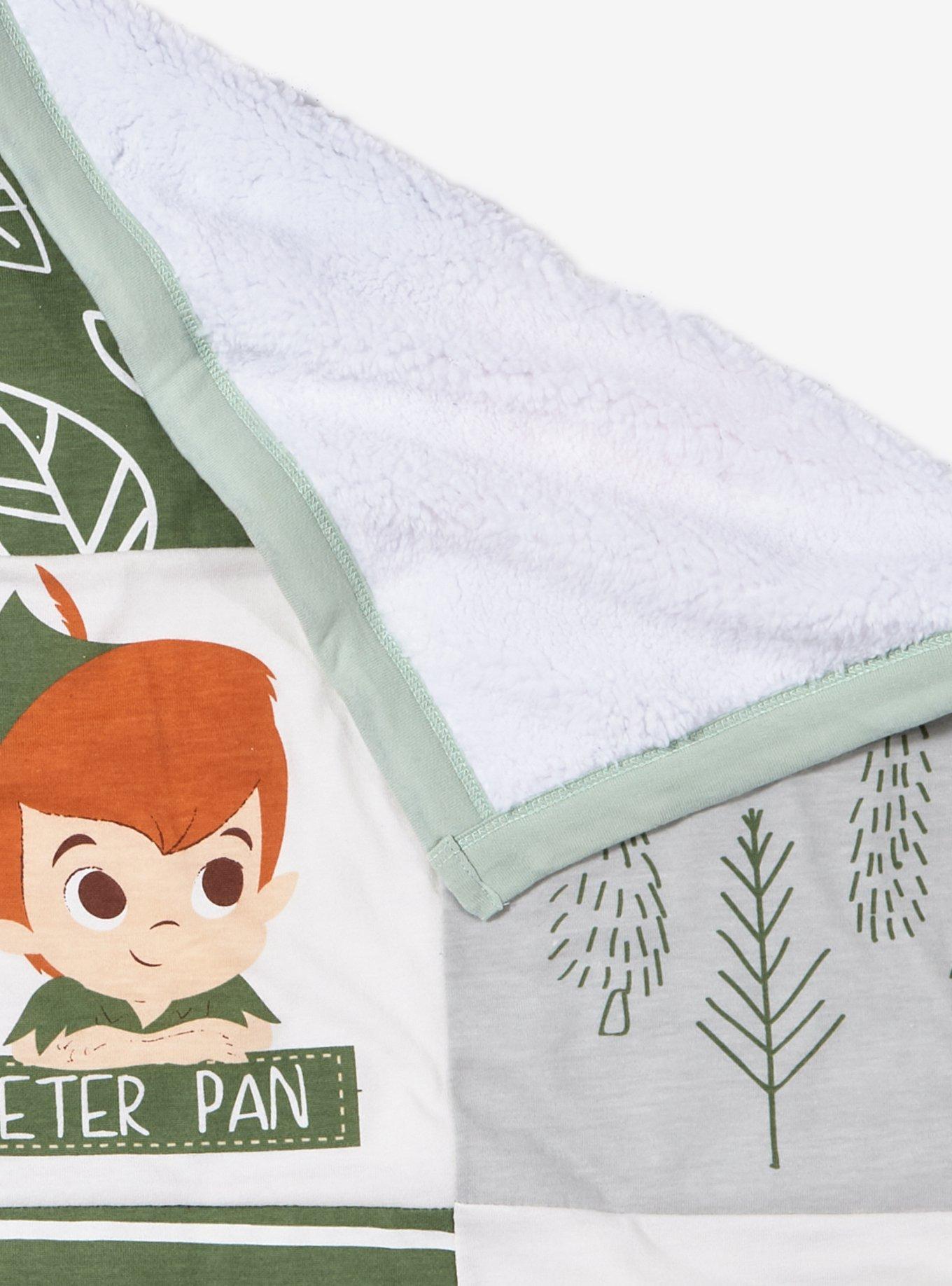 Disney Peter Pan Lost Boys Quilted Baby Blanket - BoxLunch Exclusive, , hi-res