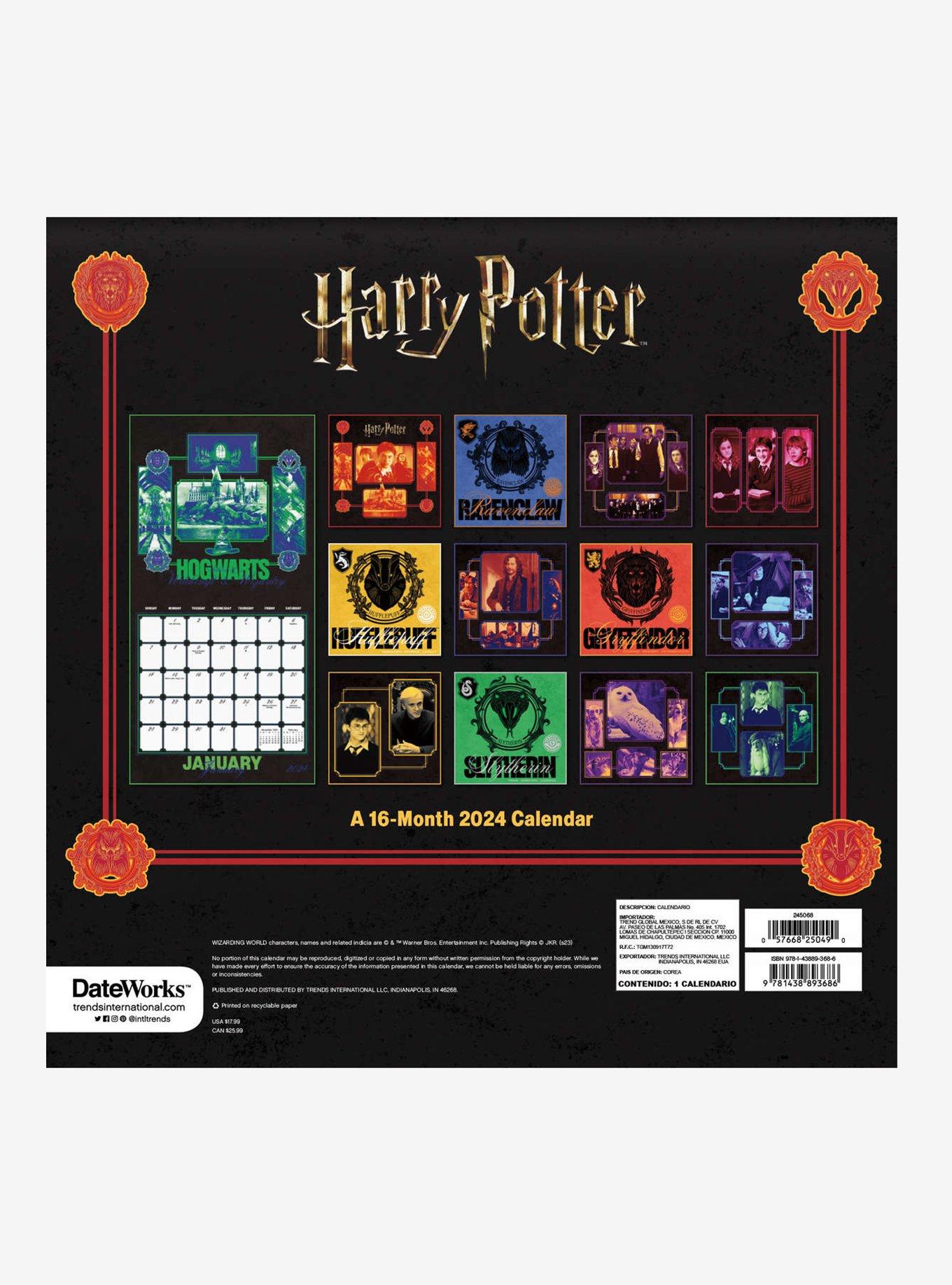Harry Potter 2024 Calendar, , hi-res