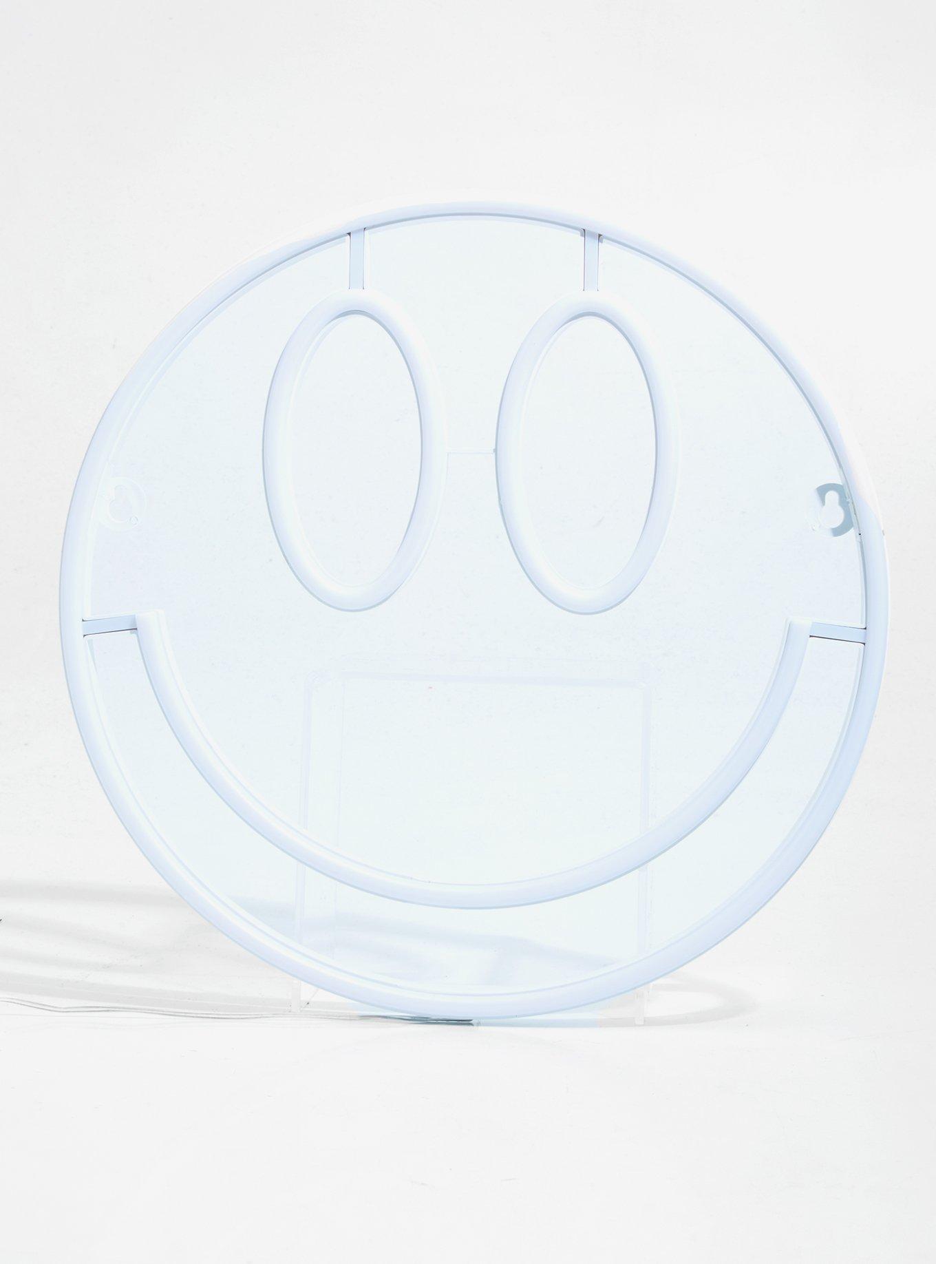 Happy Face Neon Wall Light, , alternate
