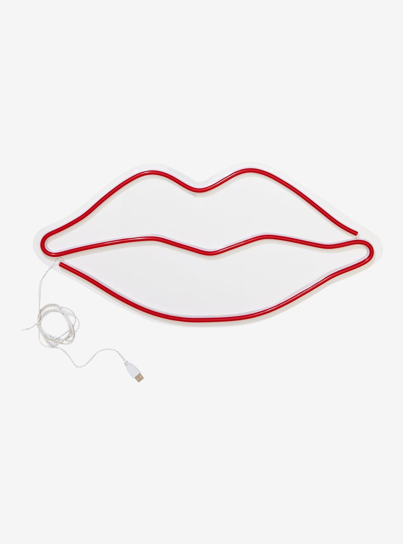 Lips LED Neon Light, , alternate