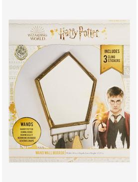 Harry Potter Gold Wands Mirror With Hooks, , hi-res