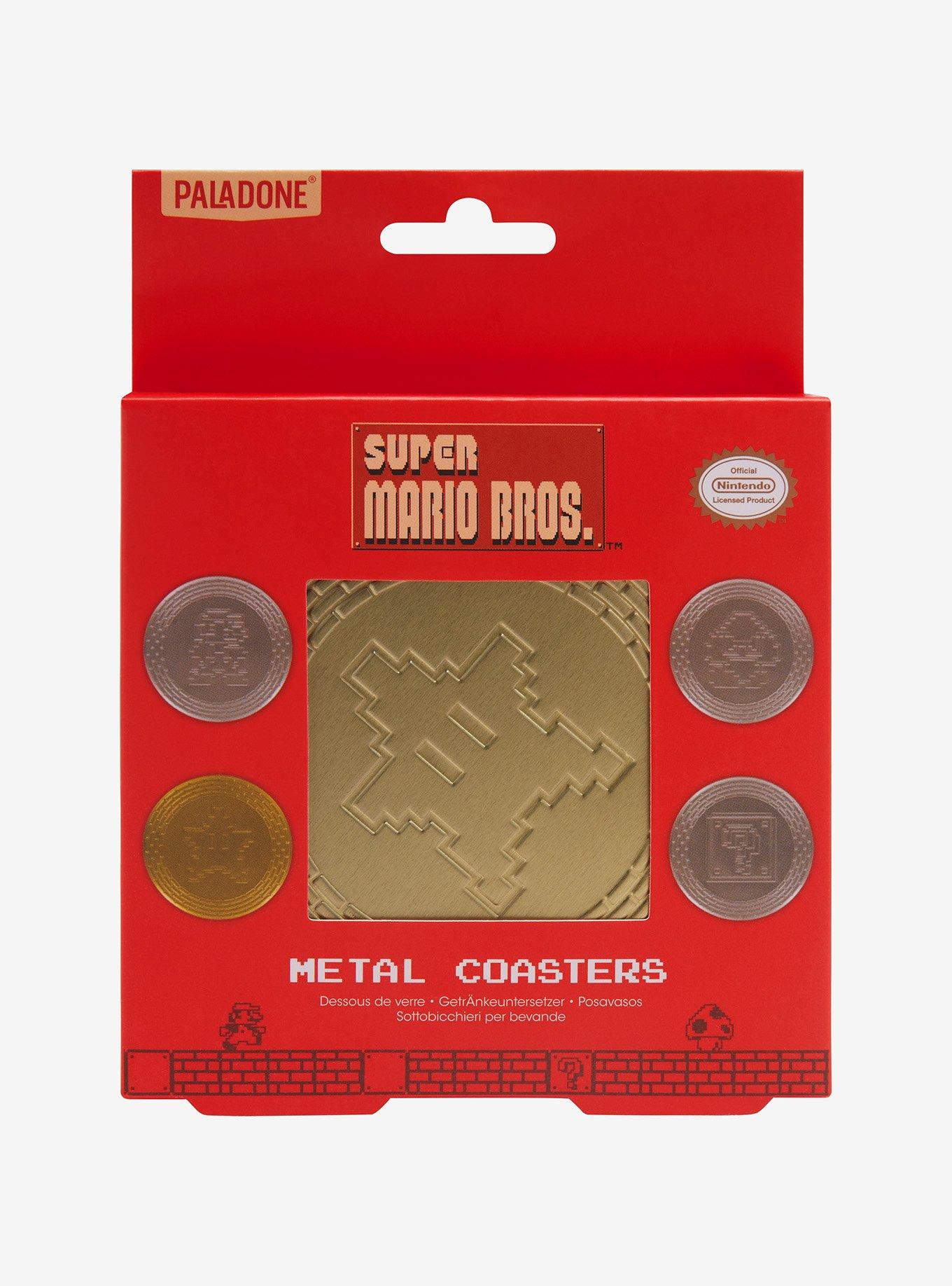 Super Mario Bros. 8-Bit Coaster Set, , alternate