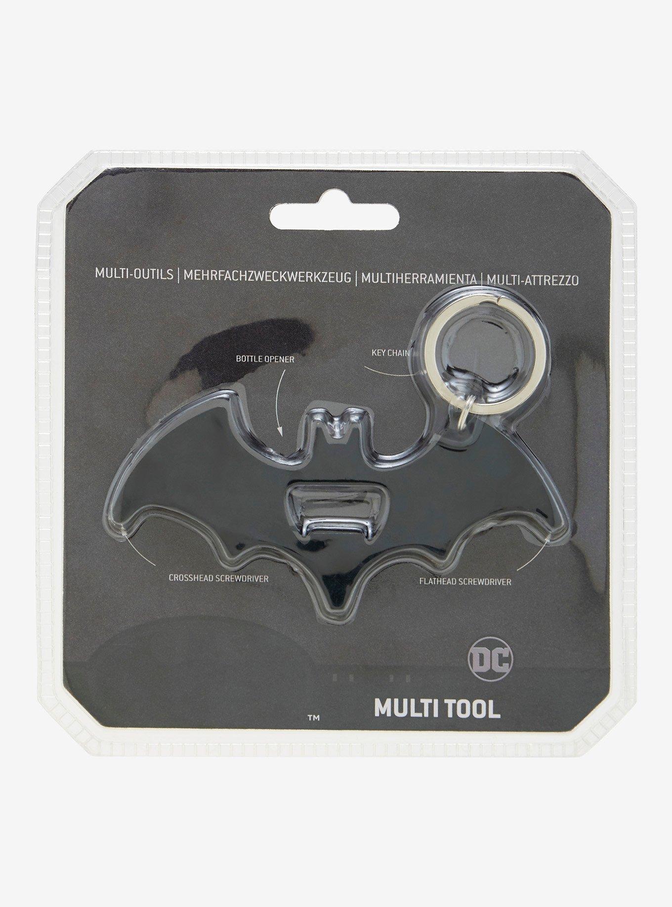 DC Comics Batman Bottle Opener Multi-Tool Key Chain, , alternate
