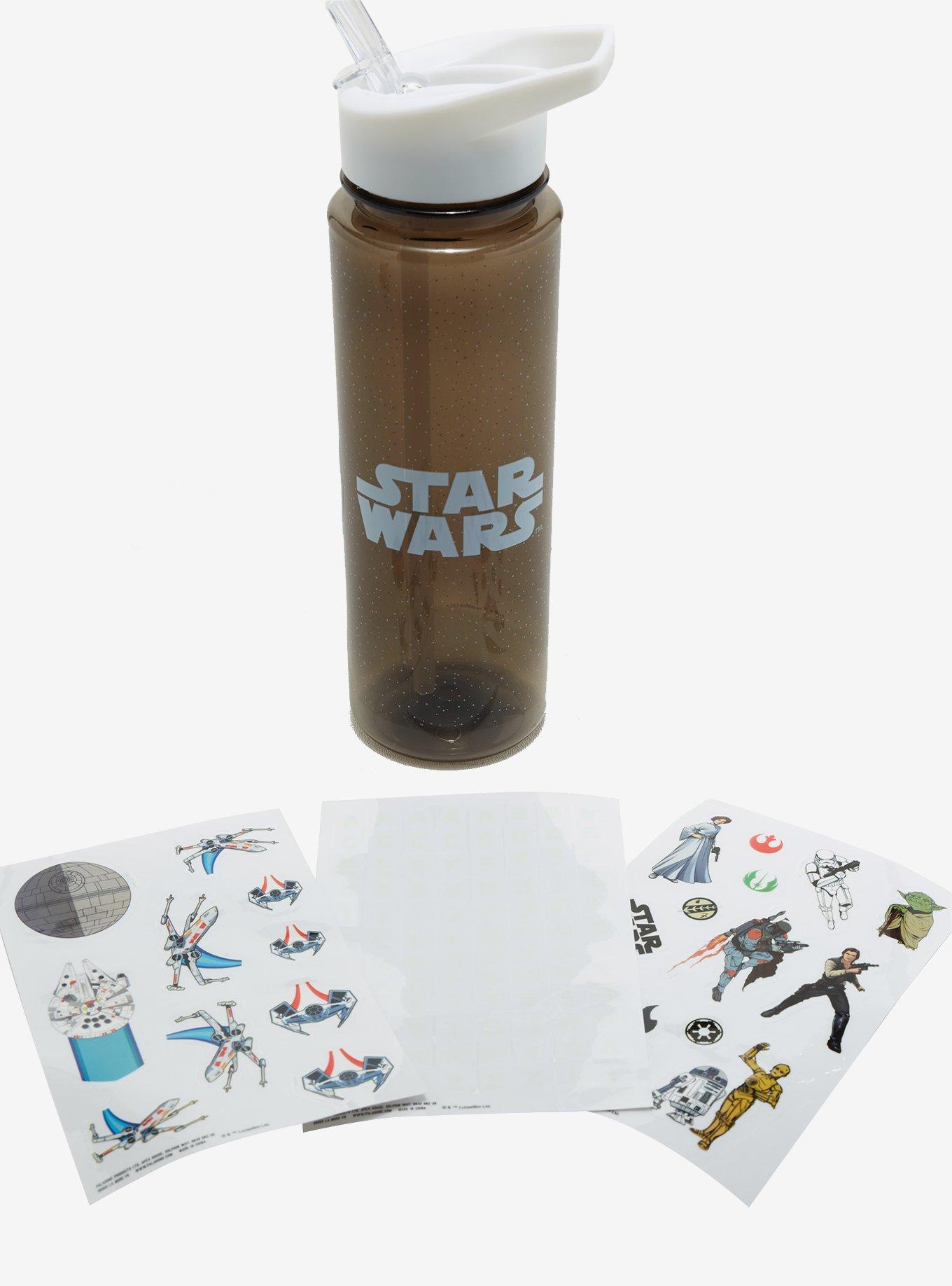 Star Wars Water Bottle With Stickers, , alternate