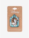 Disney Frozen Olaf Glitter Snowflake Enamel Pin - BoxLunch Exclusive, , alternate