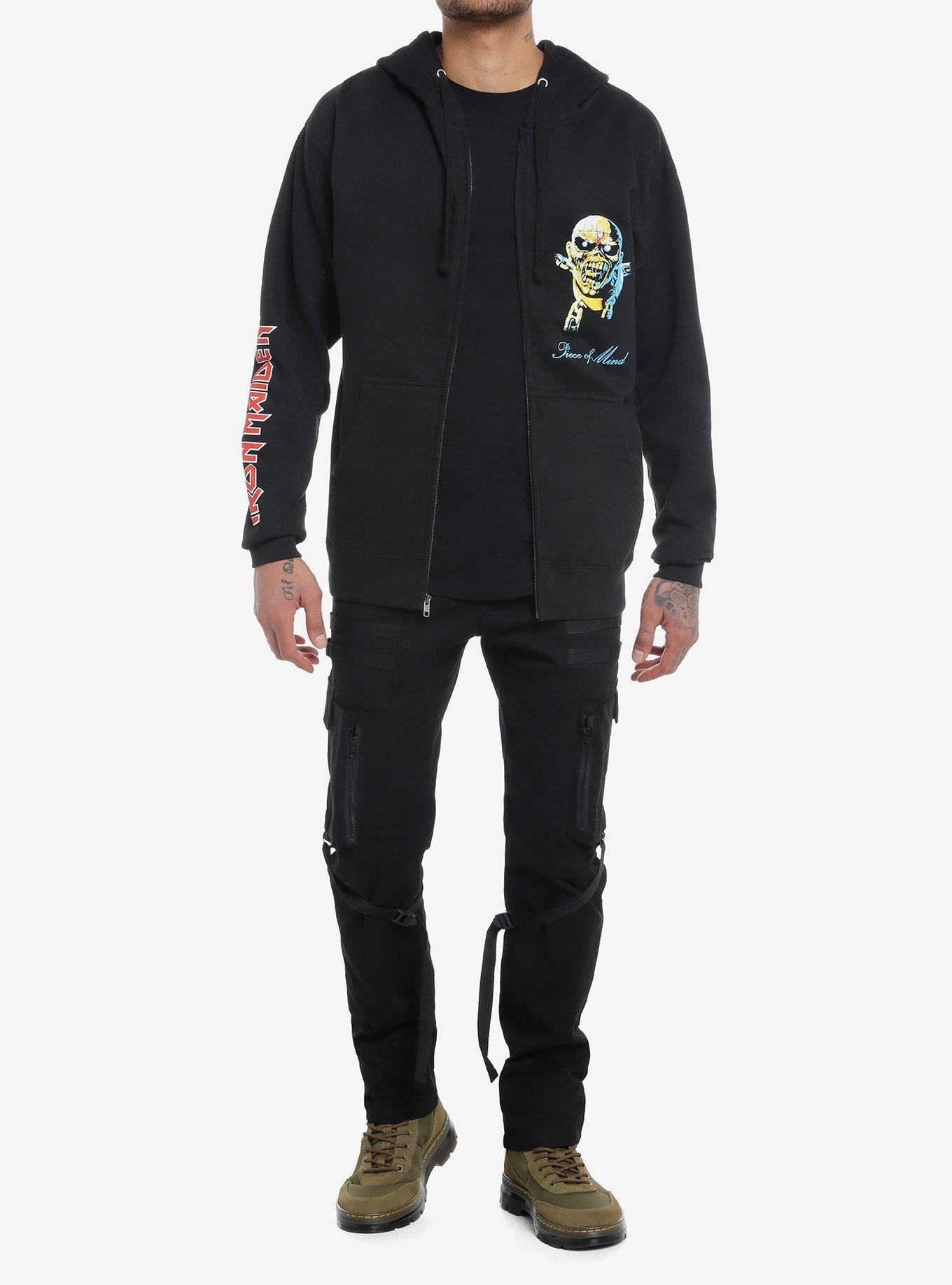 Iron Maiden Piece Of Mind Hoodie, BLACK, alternate