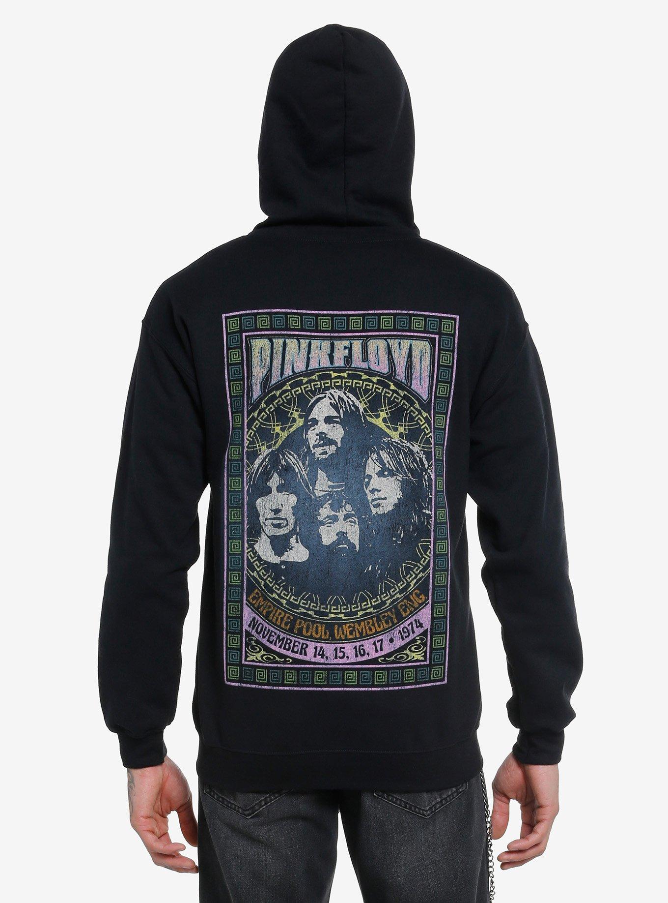 Pink Floyd Wembley 1974 Concert Hoodie, , hi-res