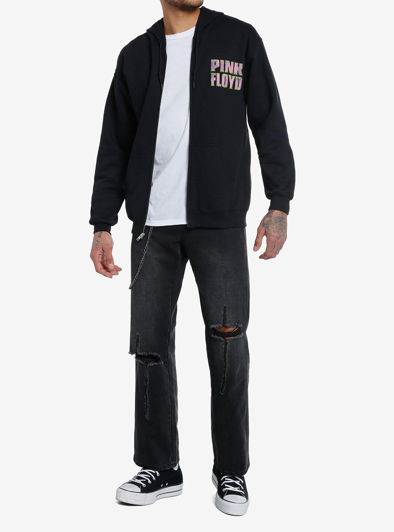 Pink Floyd Wembley 1974 Concert Hoodie, BLACK, alternate