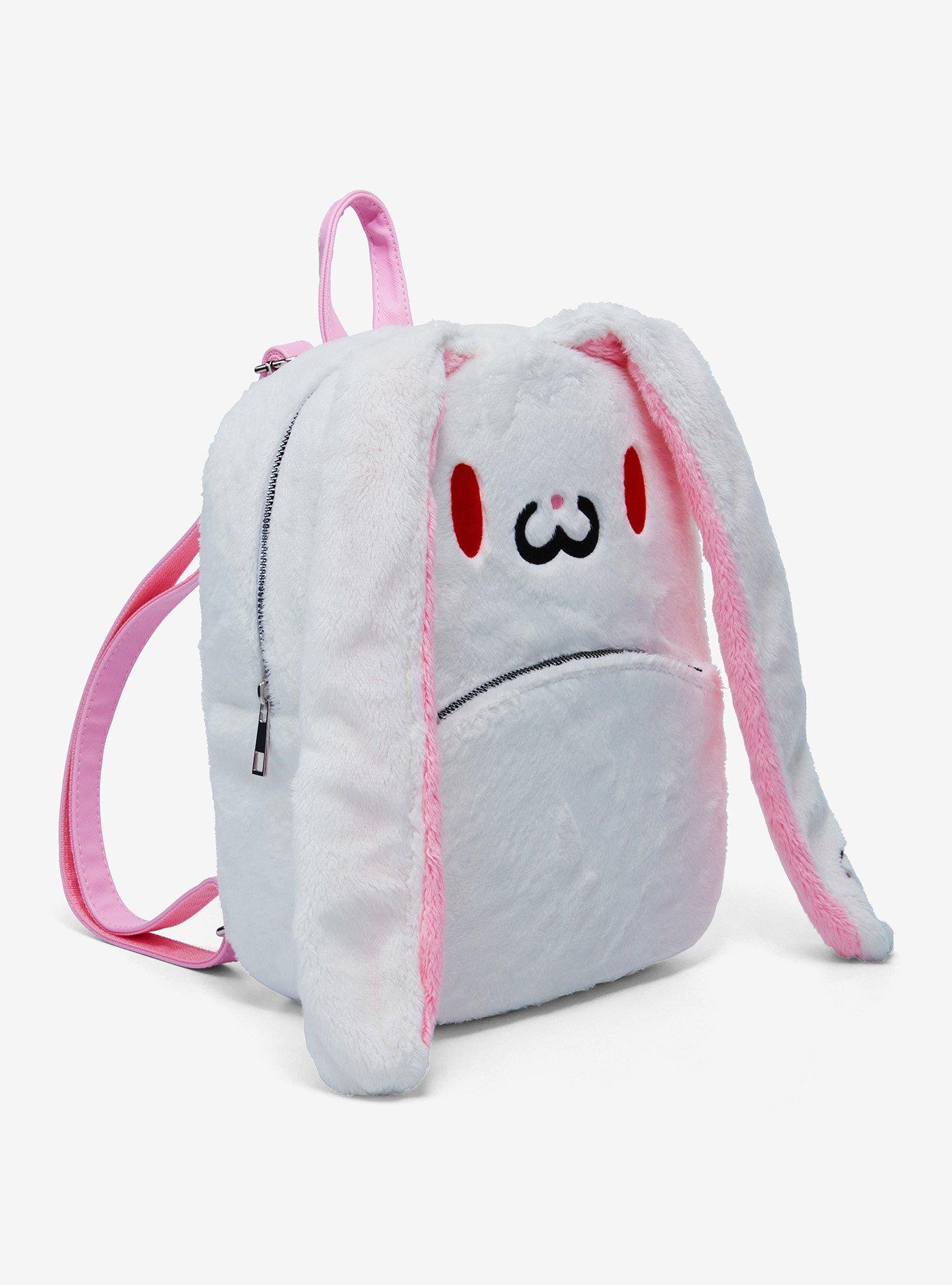 All Purpose Bunny Fuzzy Mini Backpack