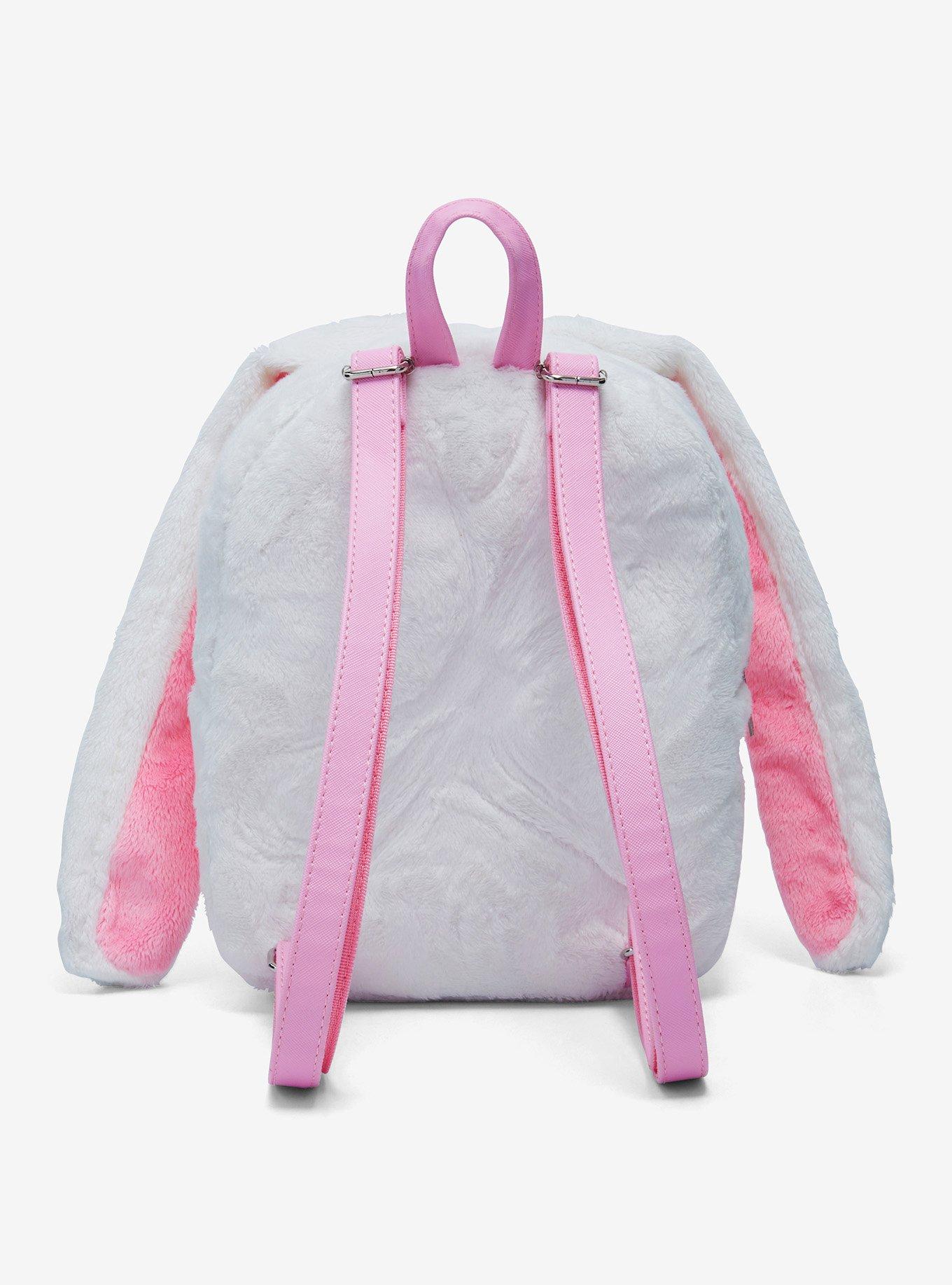 All Purpose Bunny Fuzzy Mini Backpack, , alternate