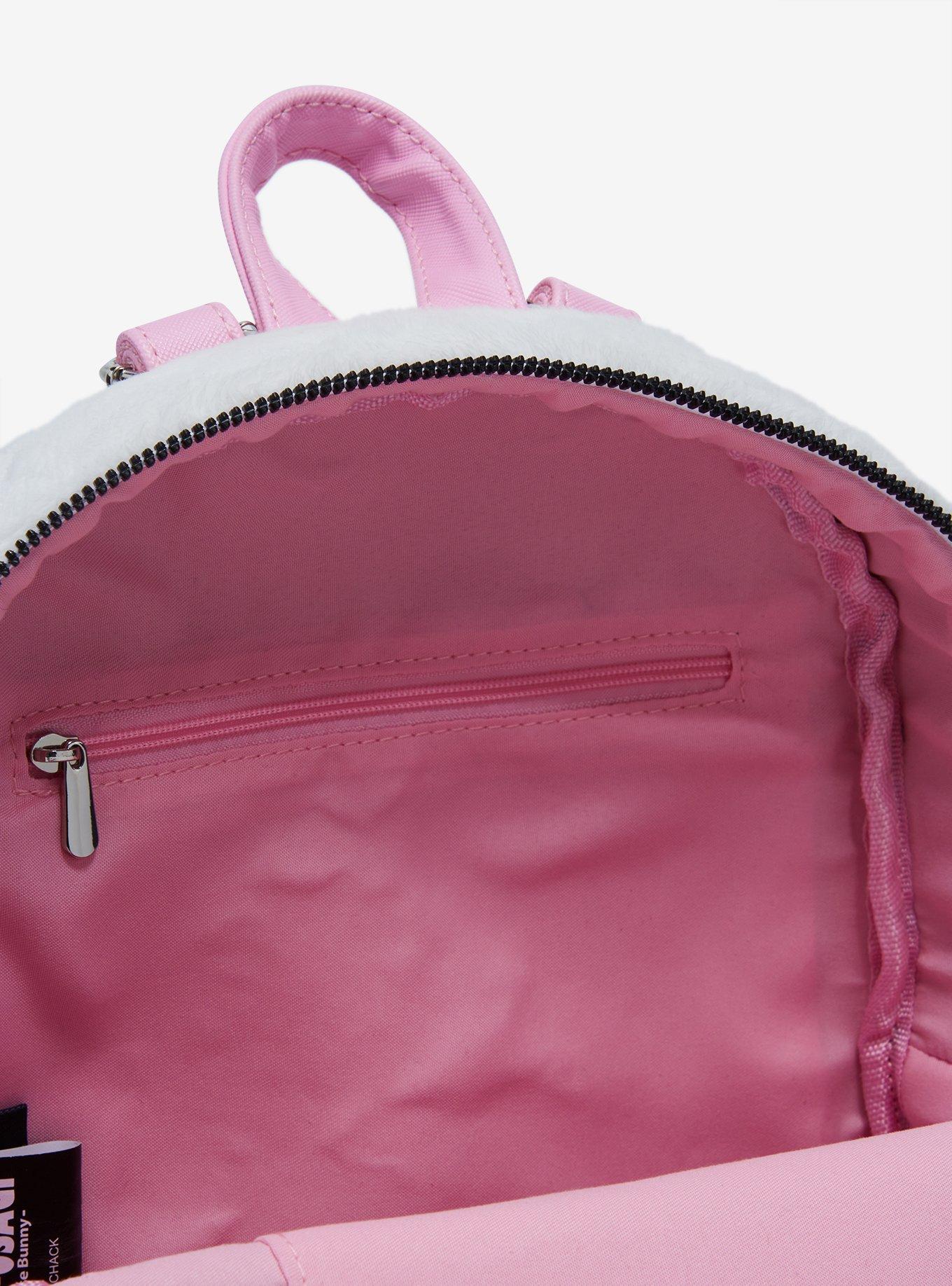 All Purpose Bunny Fuzzy Mini Backpack, , alternate
