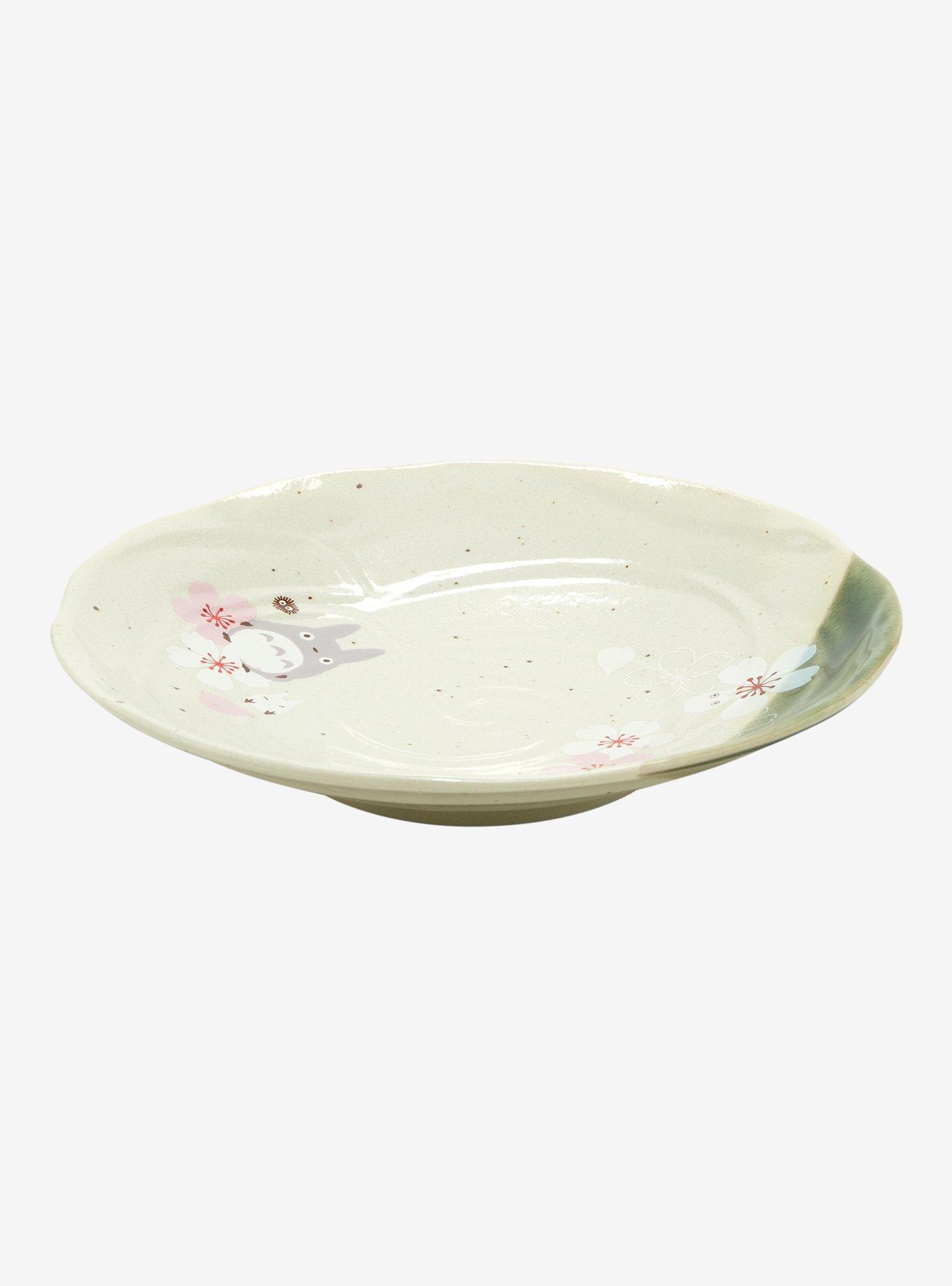 Studio Ghibli My Neighbor Totoro Cherry Blossoms Ceramic Plate, , alternate