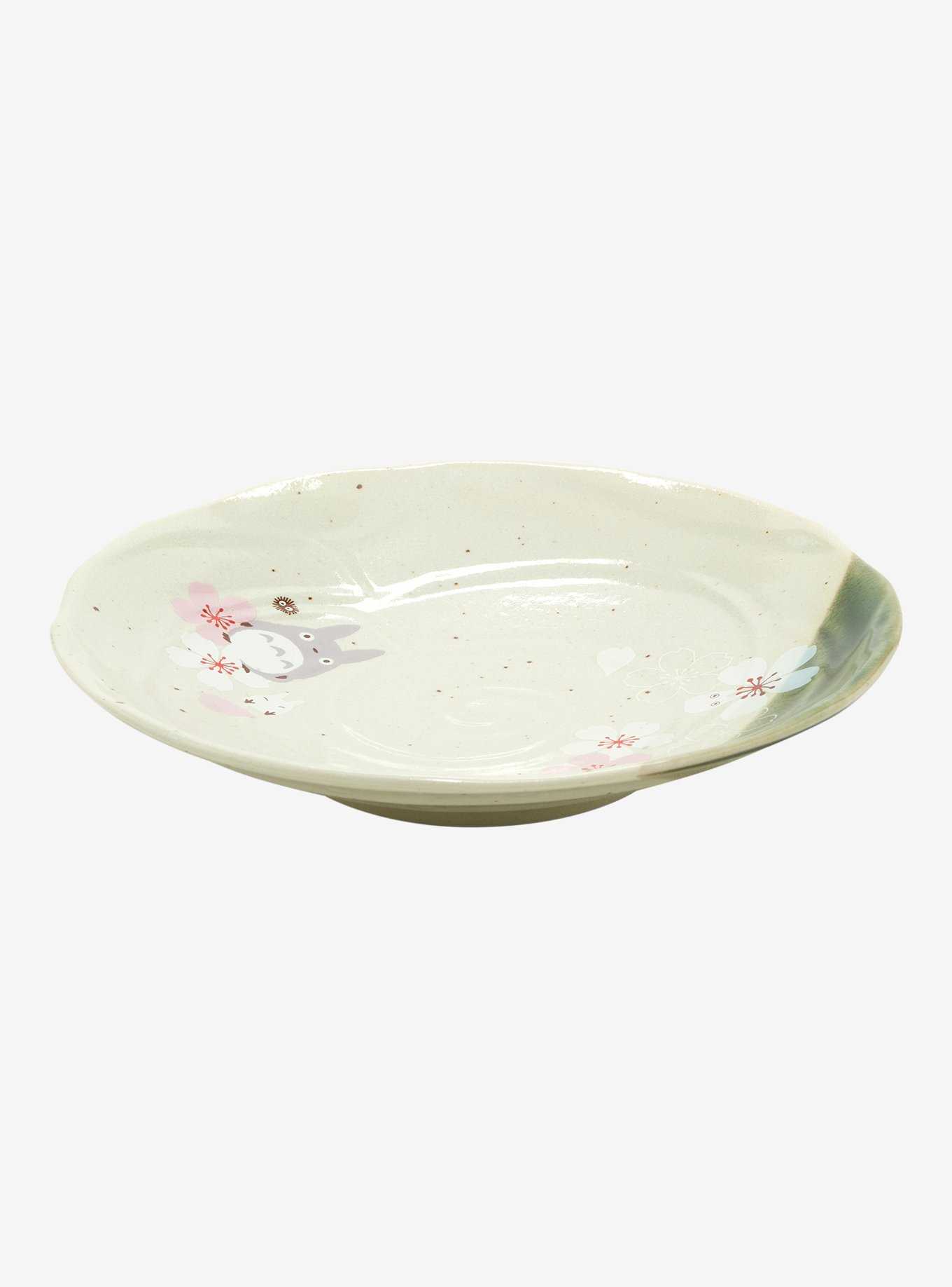 Studio Ghibli My Neighbor Totoro Cherry Blossoms Ceramic Plate, , hi-res